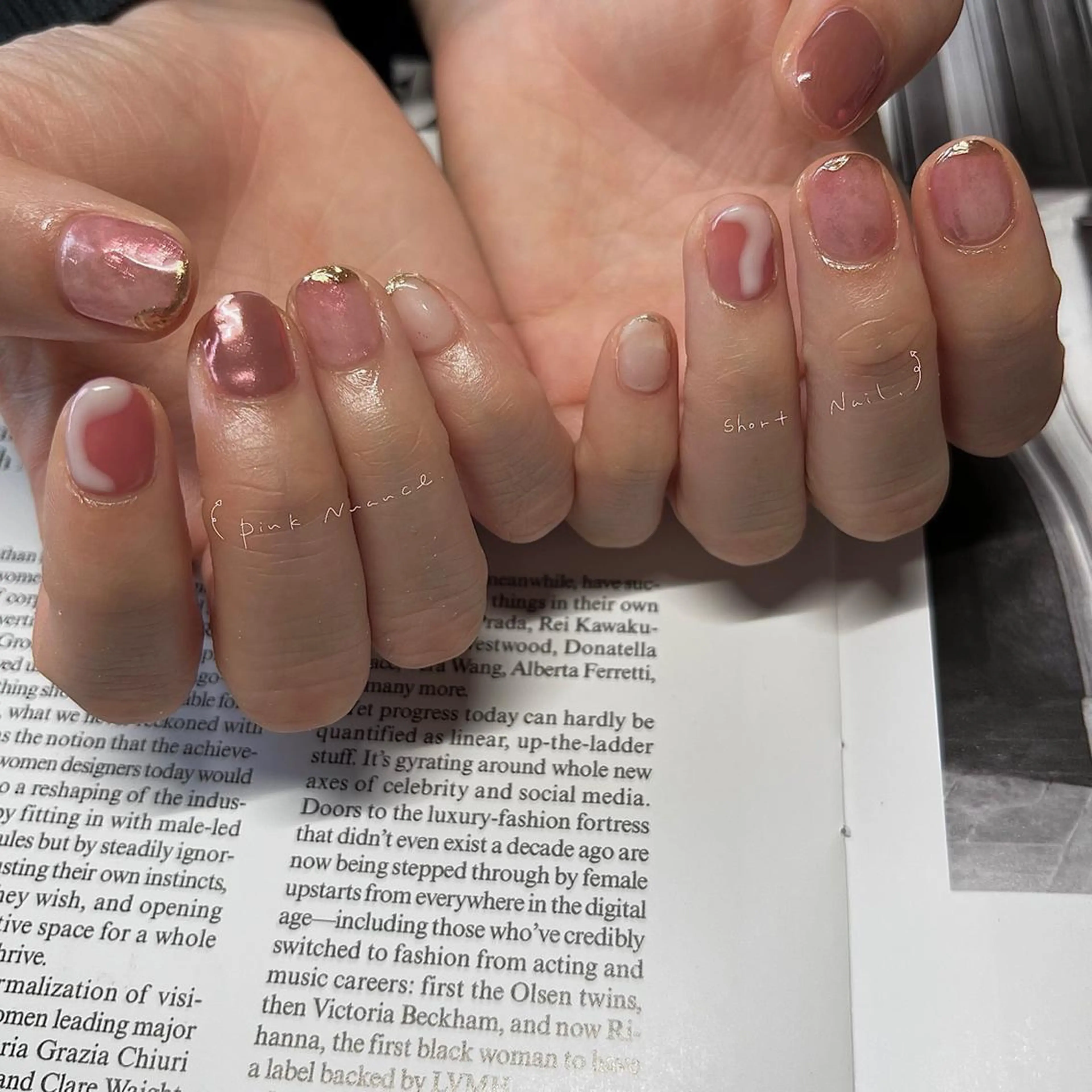 ネイル アートネイル 持ち込み ハンドネイル &. momoのネイルデザイン