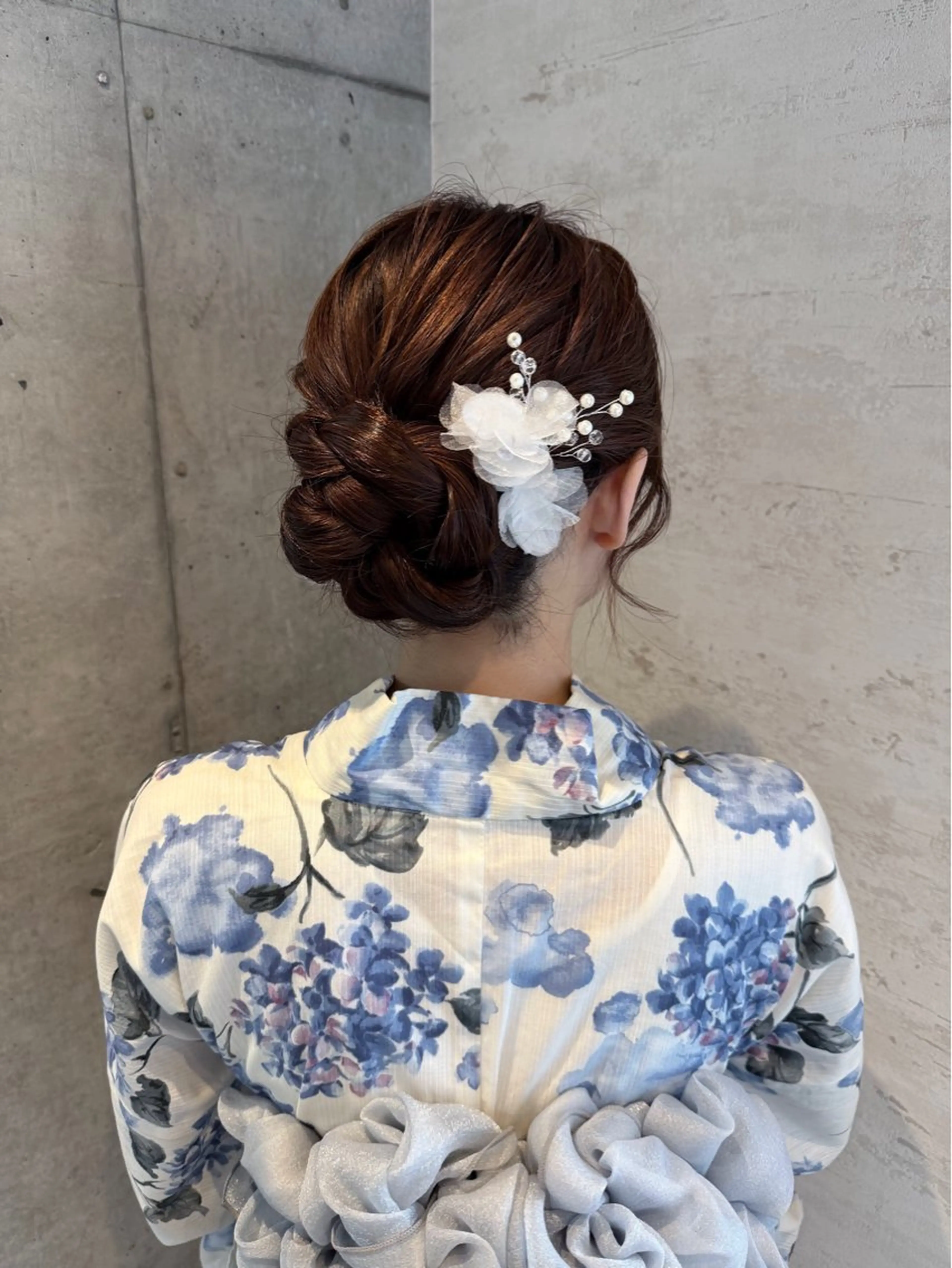ヘアアレンジ 着付け 女性に人気♪ はやしほのかのヘアスタイル