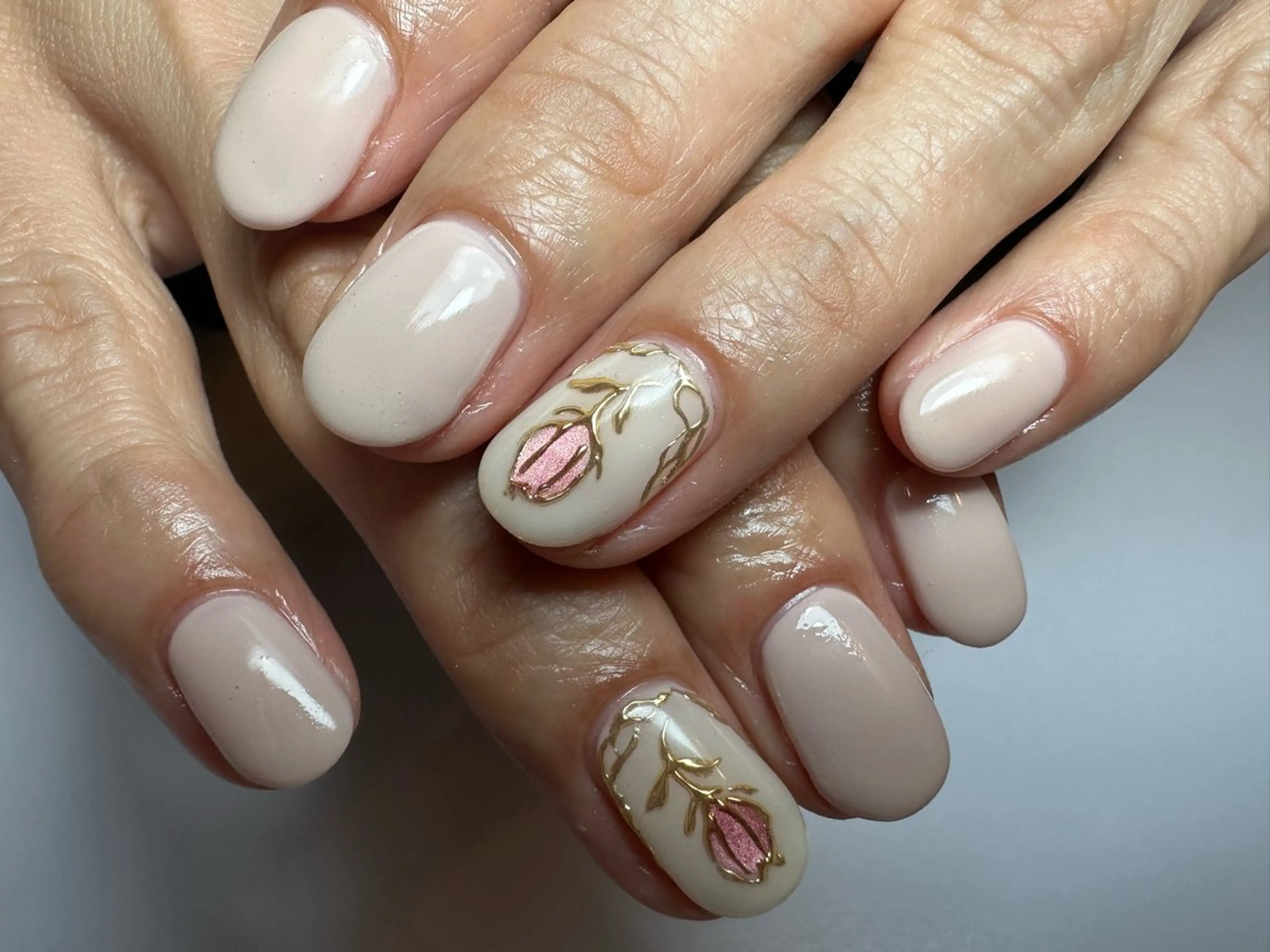 ミディアム shandy nailのネイルデザイン