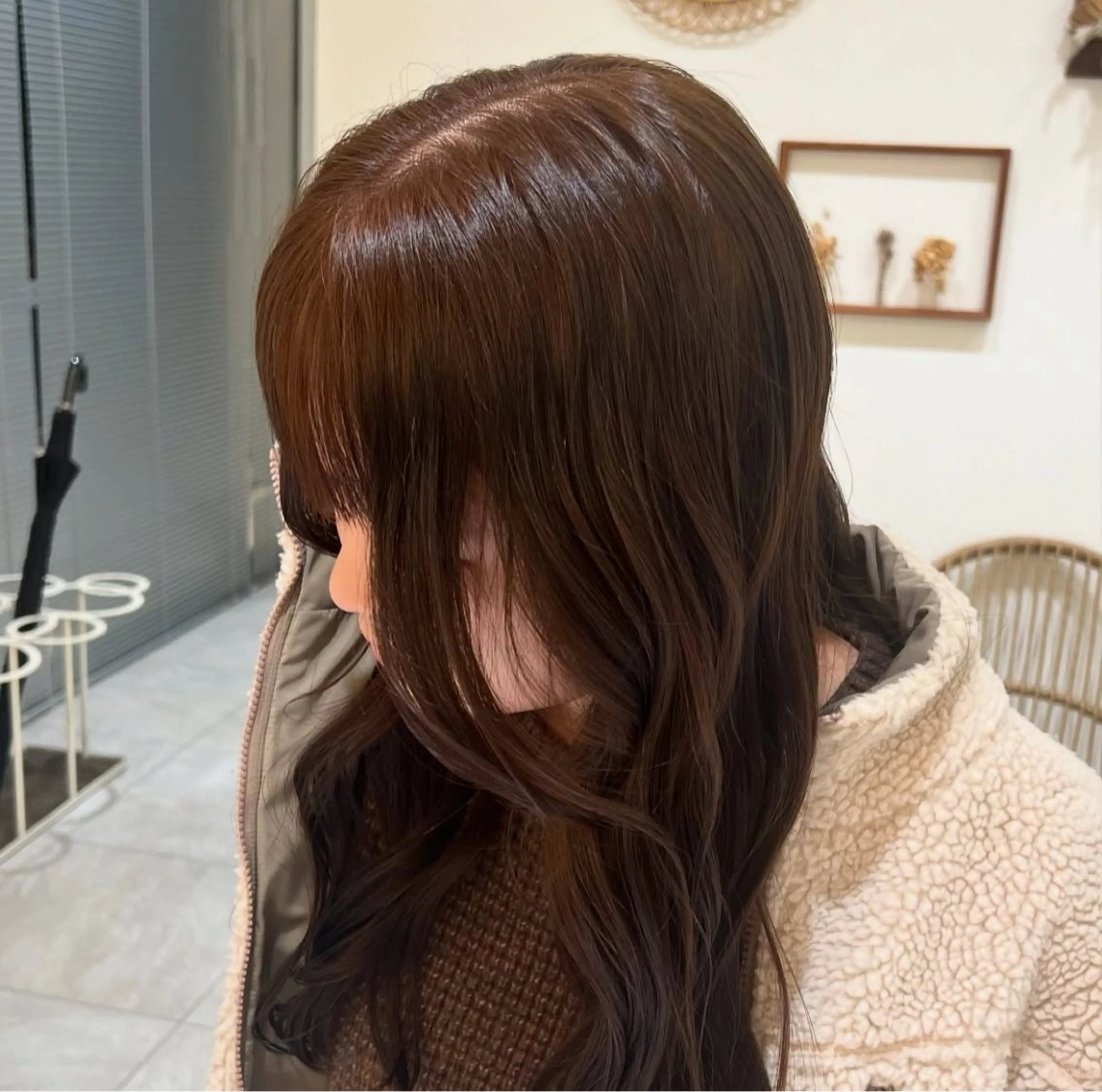 カット＋カラー(ブリーチなし)の写真