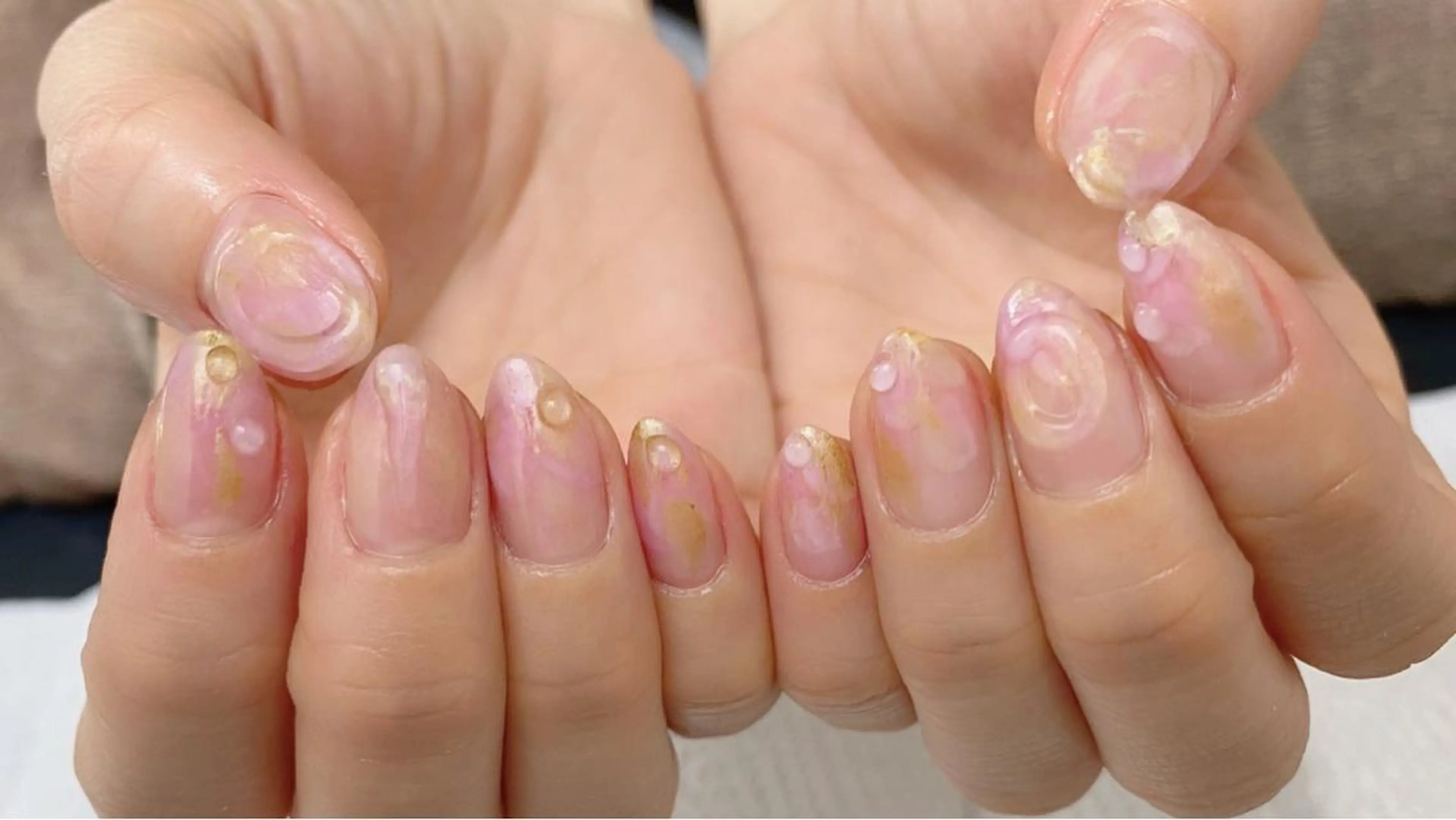 ネイル ニュアンスネイル ハンドネイル ハンドケア u sのネイルデザイン