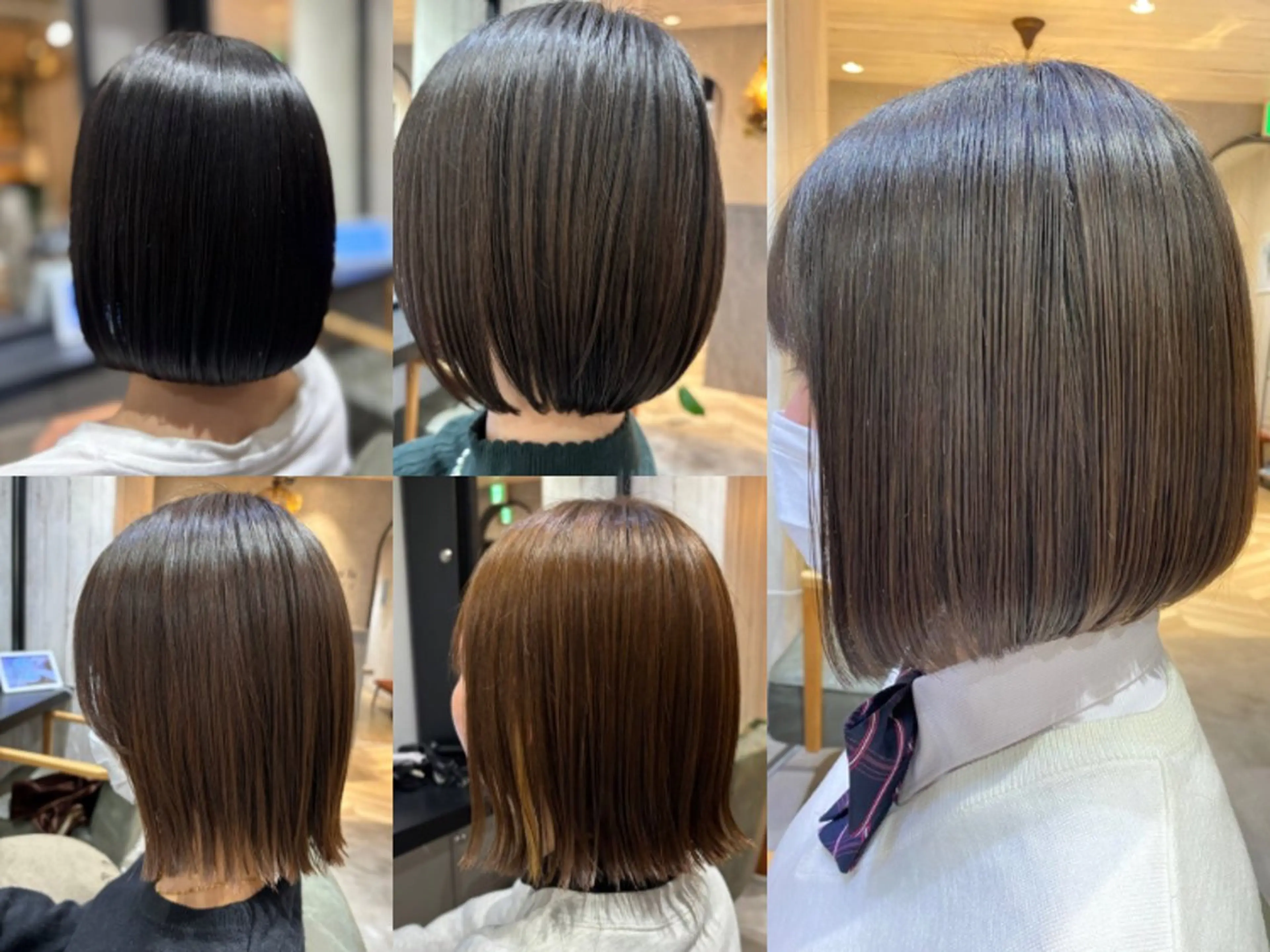 ショート カット ✨似合わせボブ✨ 縮毛矯正のヘアスタイル