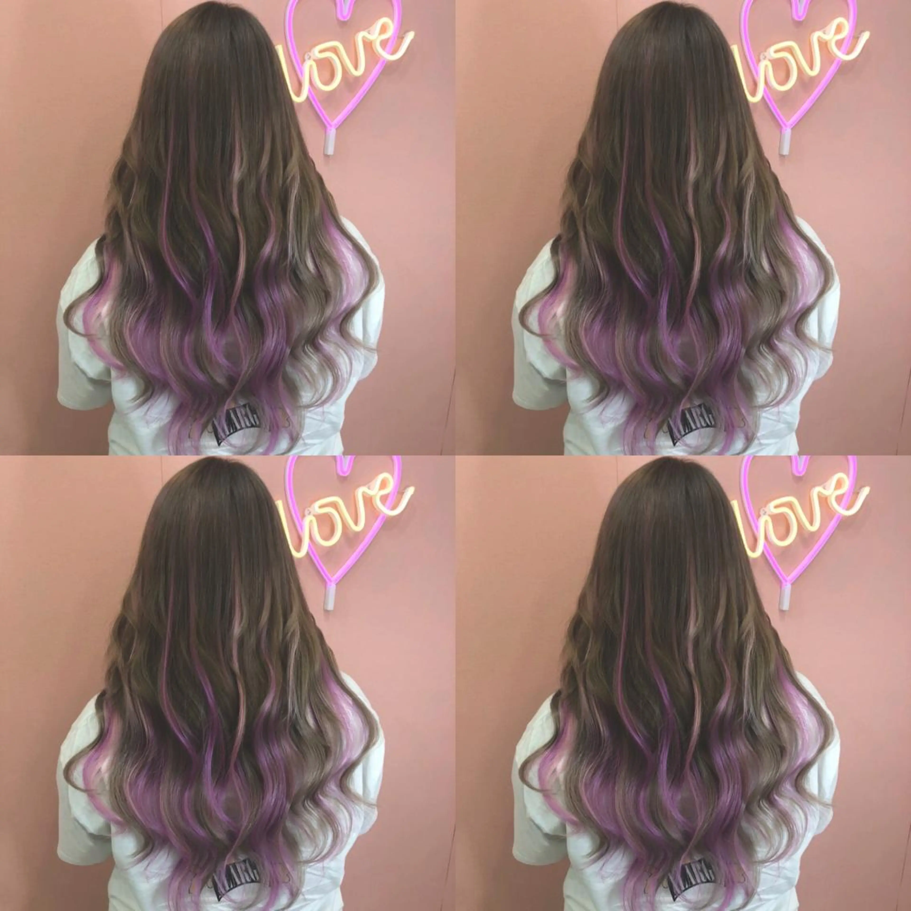 ロング カラー ハイライトカラー ピンクカラー ハイライト 🌷MAYU 🌷のヘアスタイル