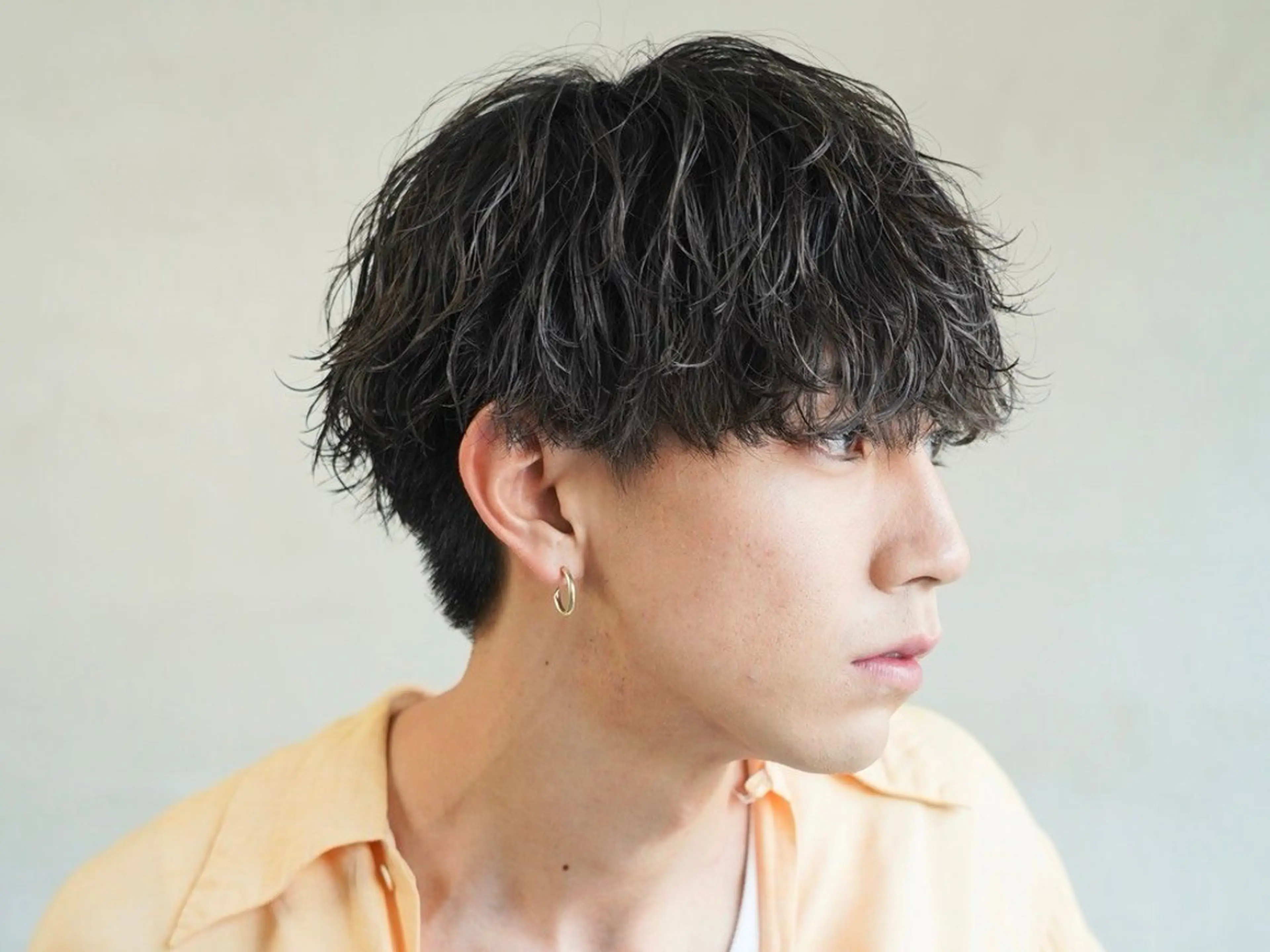 パーマ メンズ カット パーマ fifth 清水睦月のヘアスタイル