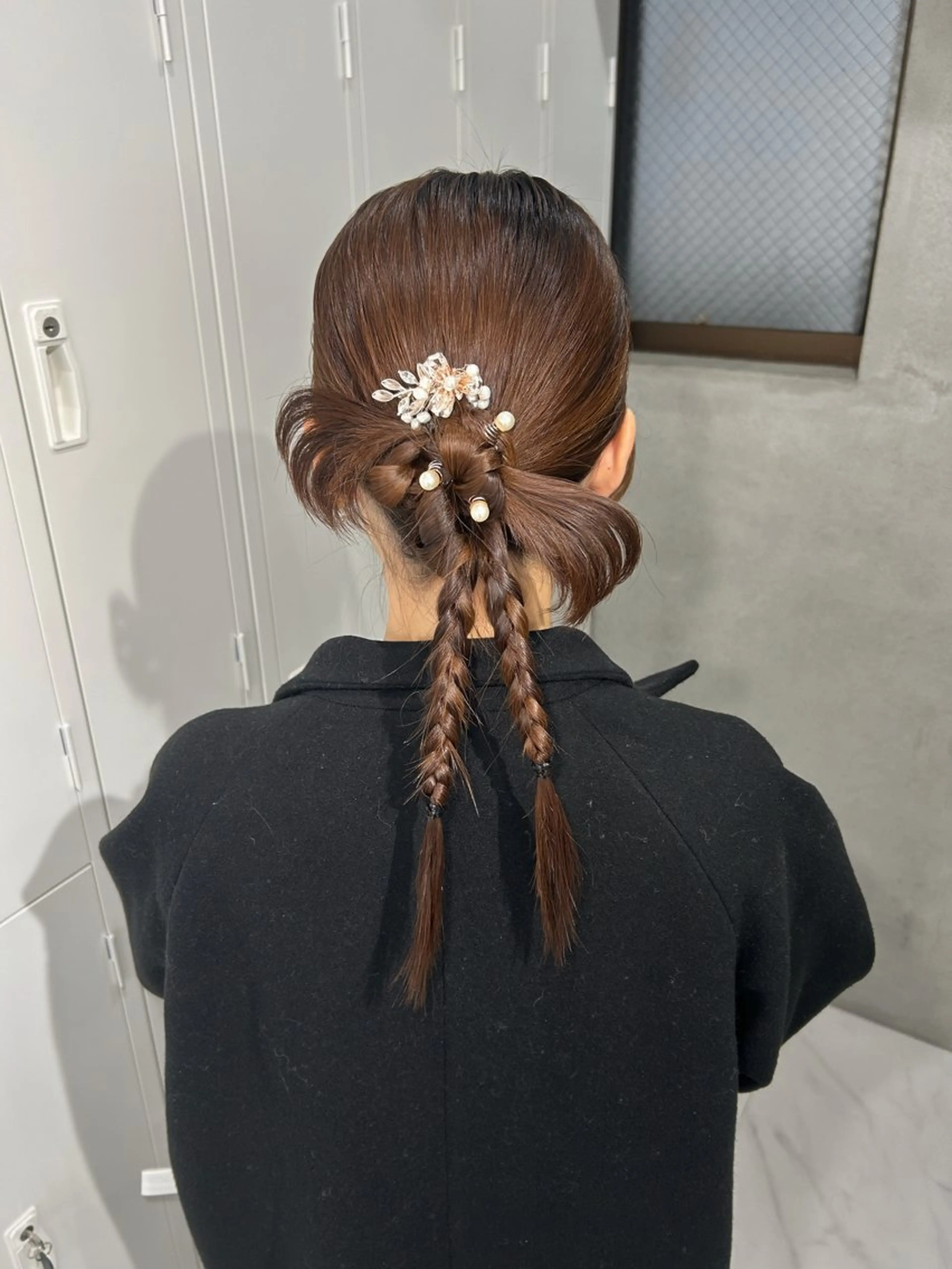 ヘアアレンジ ️💜akari💜 ハイトーン/レイヤーのヘアスタイル