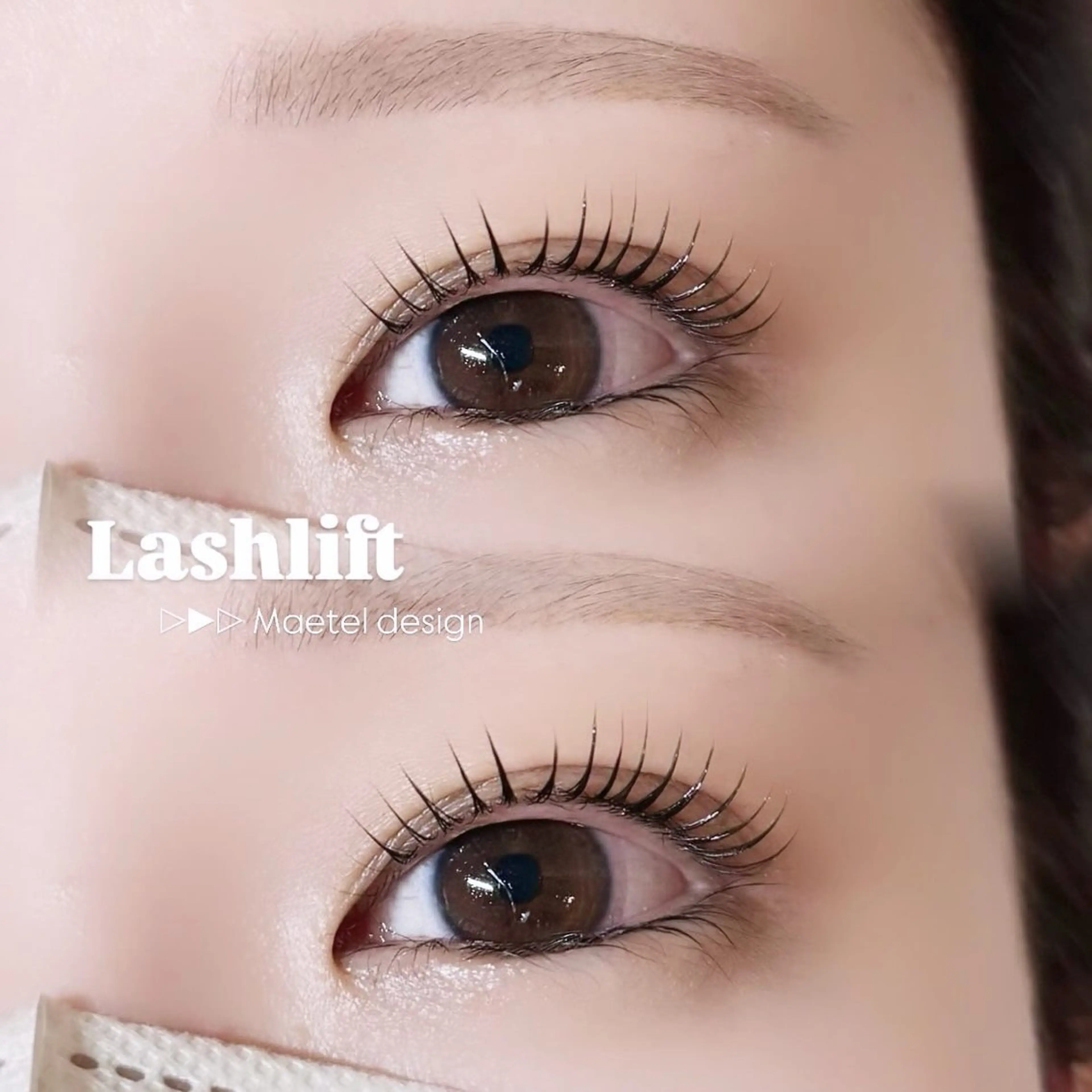 マツエク・マツパ 一重×まつ毛パーマ 大宮 あかりのマツエク・マツパデザイン