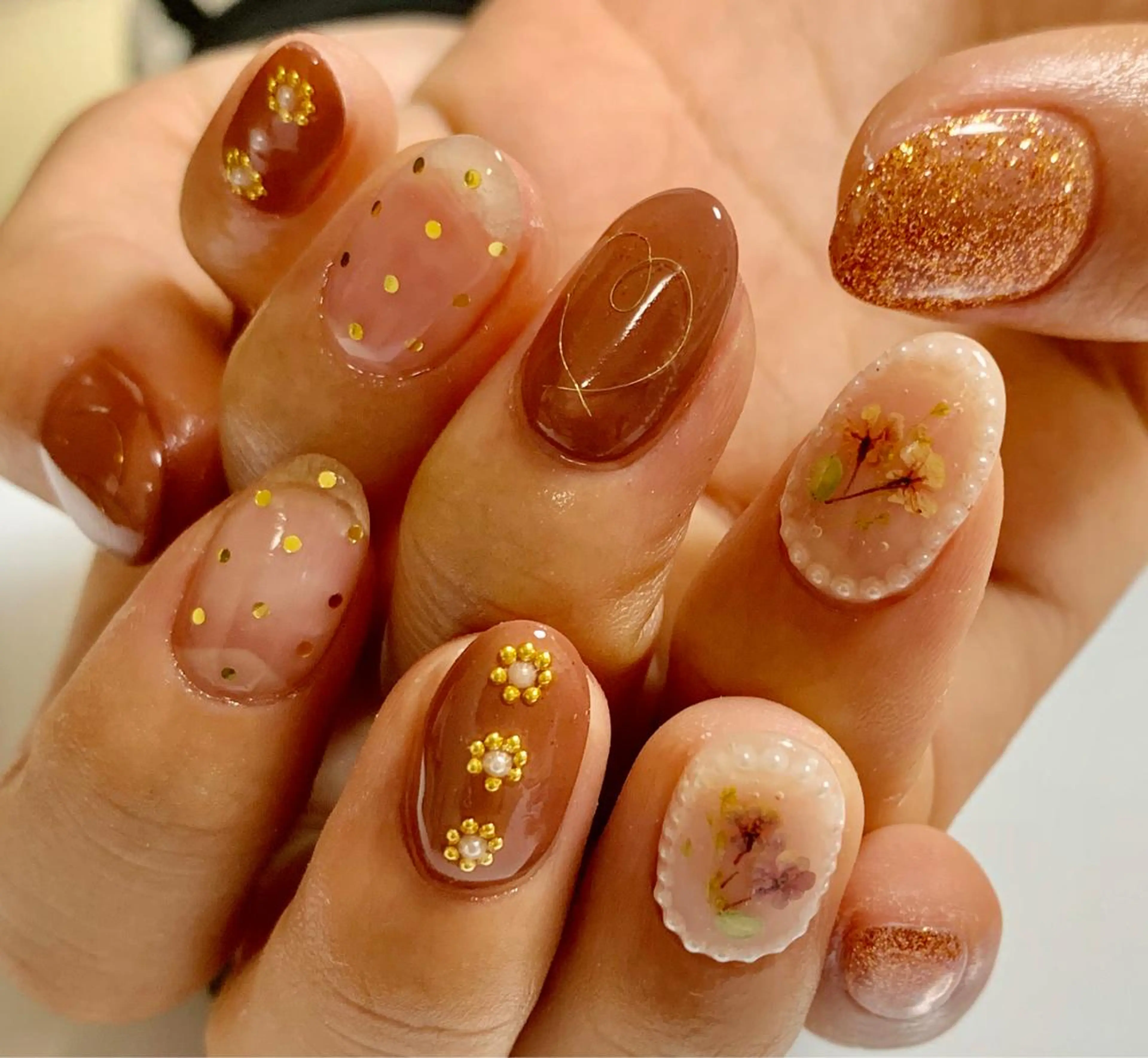 ネイル ハンドネイル 山下 愛のネイルデザイン