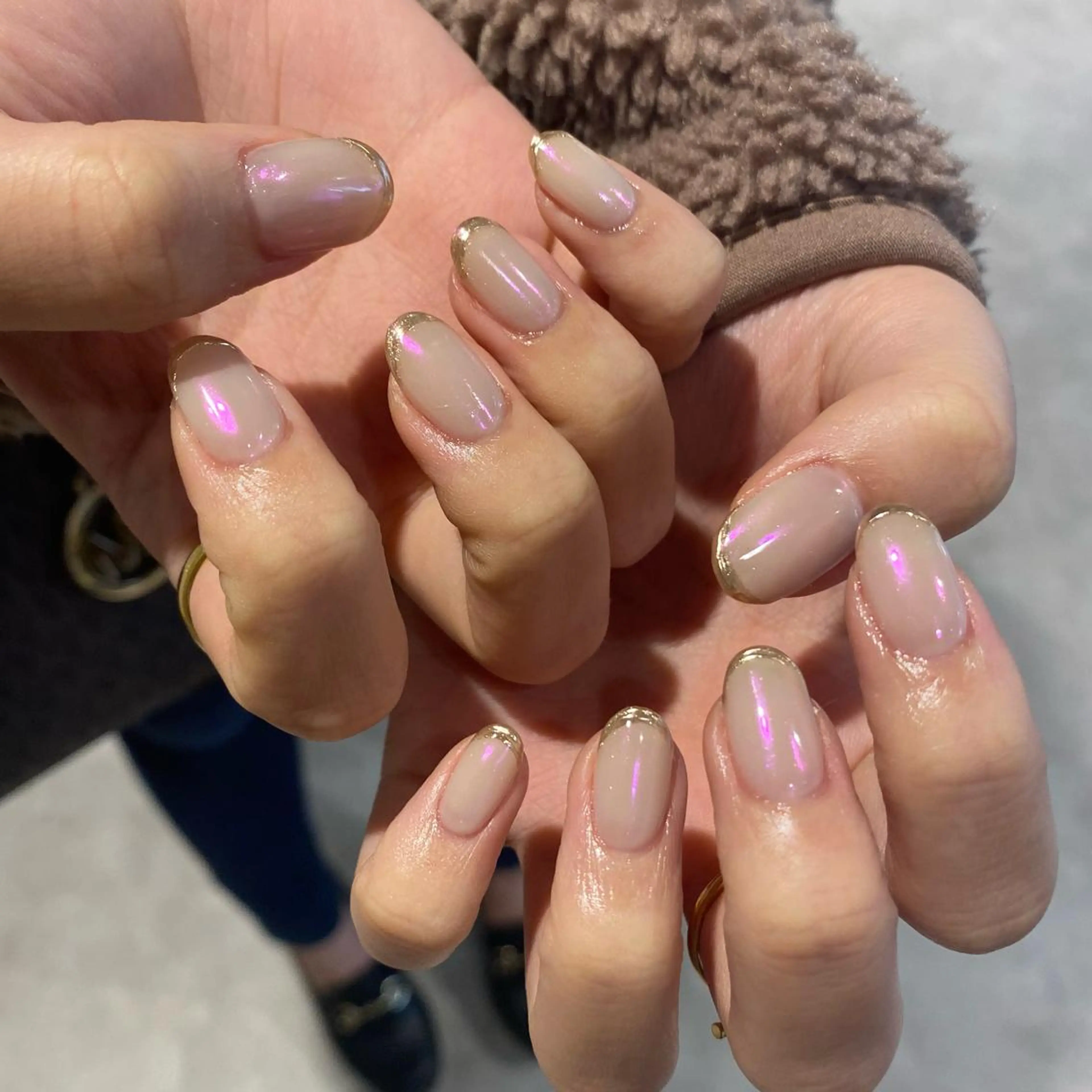 ネイル ニュアンスネイル ハンドネイル RINO AMANE nailのネイルデザイン
