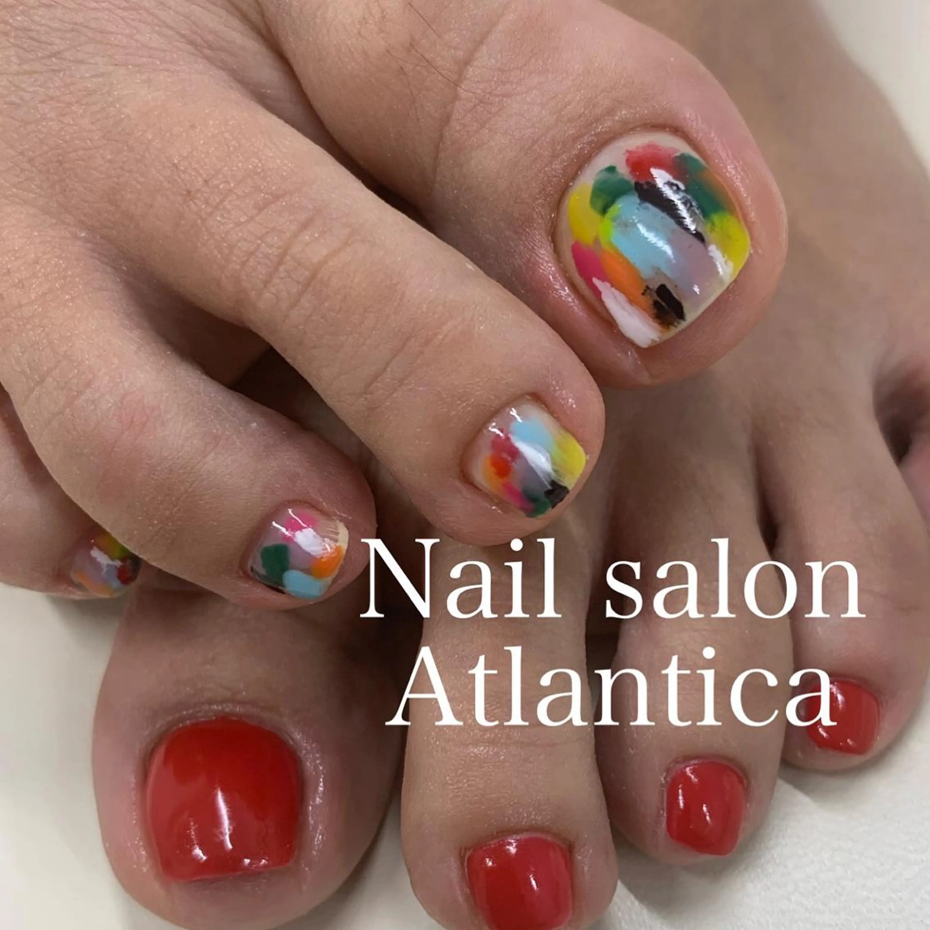 ネイル フットネイル Nail salon ✩ アトランティカのネイルデザイン