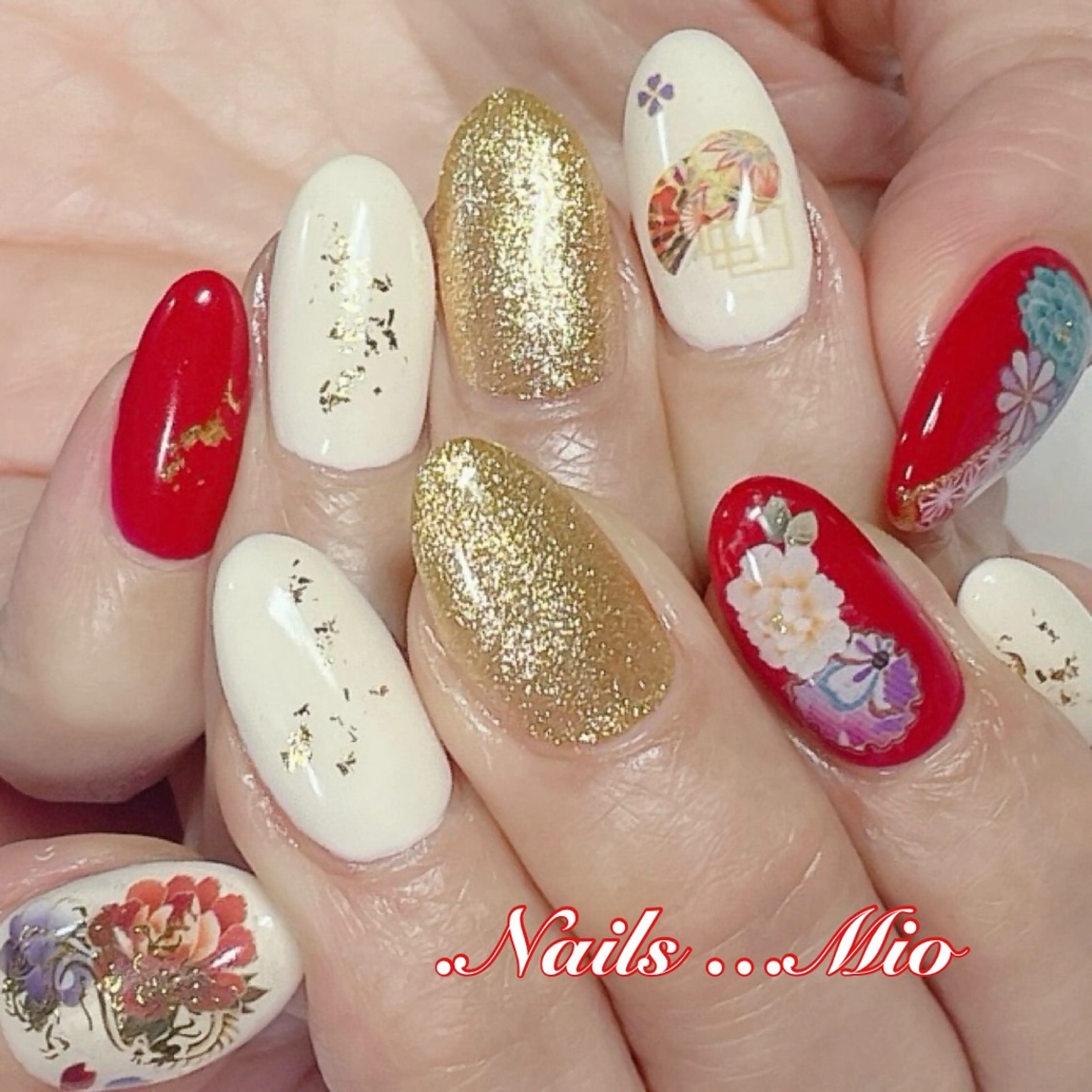 ネイル ハンドネイル ハンドケア .Nails Mio 赤羽西ネイルサロンのネイルデザイン