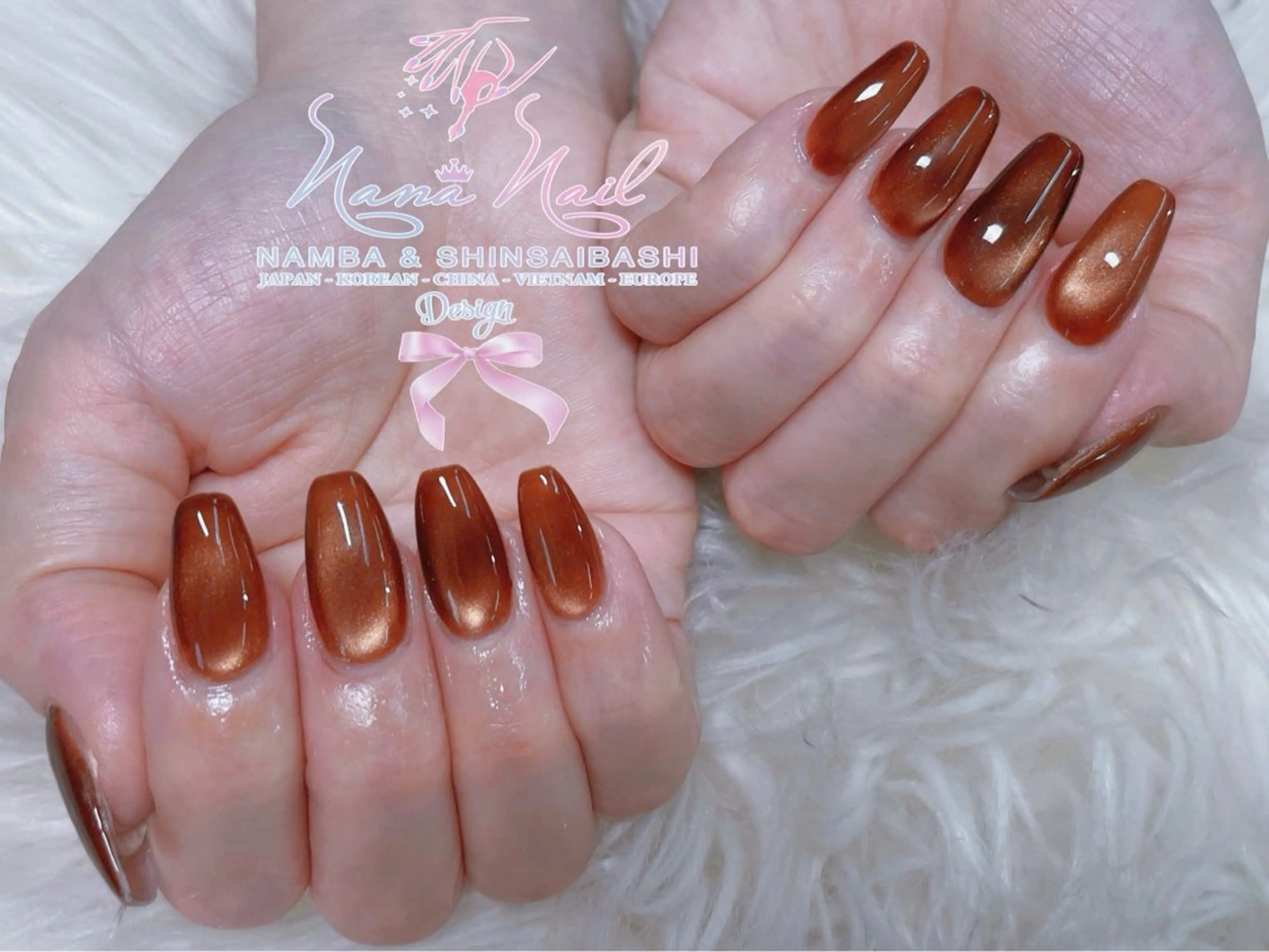 ネイル チークネイル 桜ネイル フラッシュネイル フットネイル ジェルネイル ハンドネイル リナネイル アメ村心斎橋店のネイルデザイン