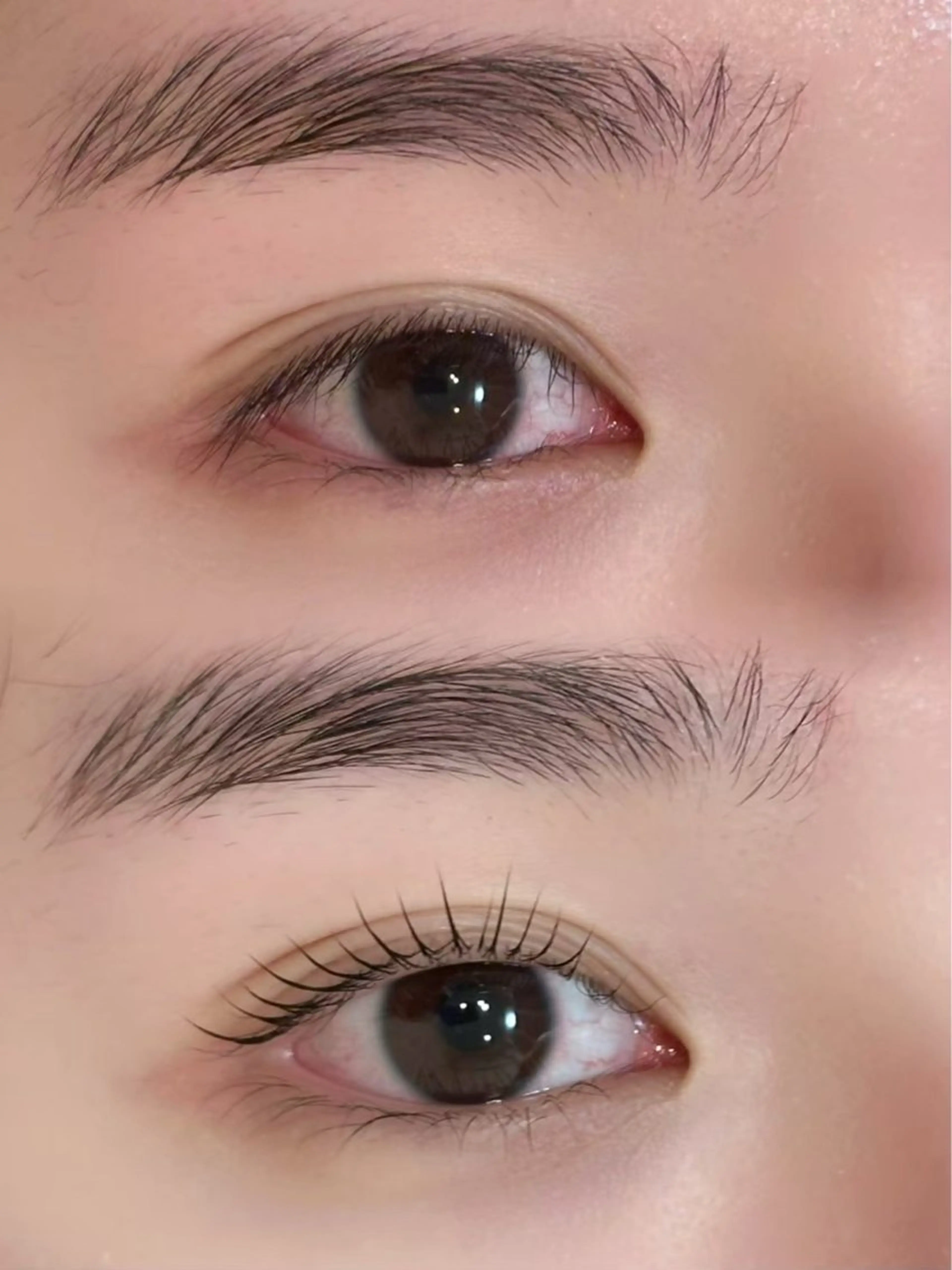 マツエク・マツパ まつげパーマ 一重×まつ毛パーマ まつ毛と眉毛の専門店　オクターブ福岡店所属・オクターブ天神店 ウラベのマツエク・マツパデザイン