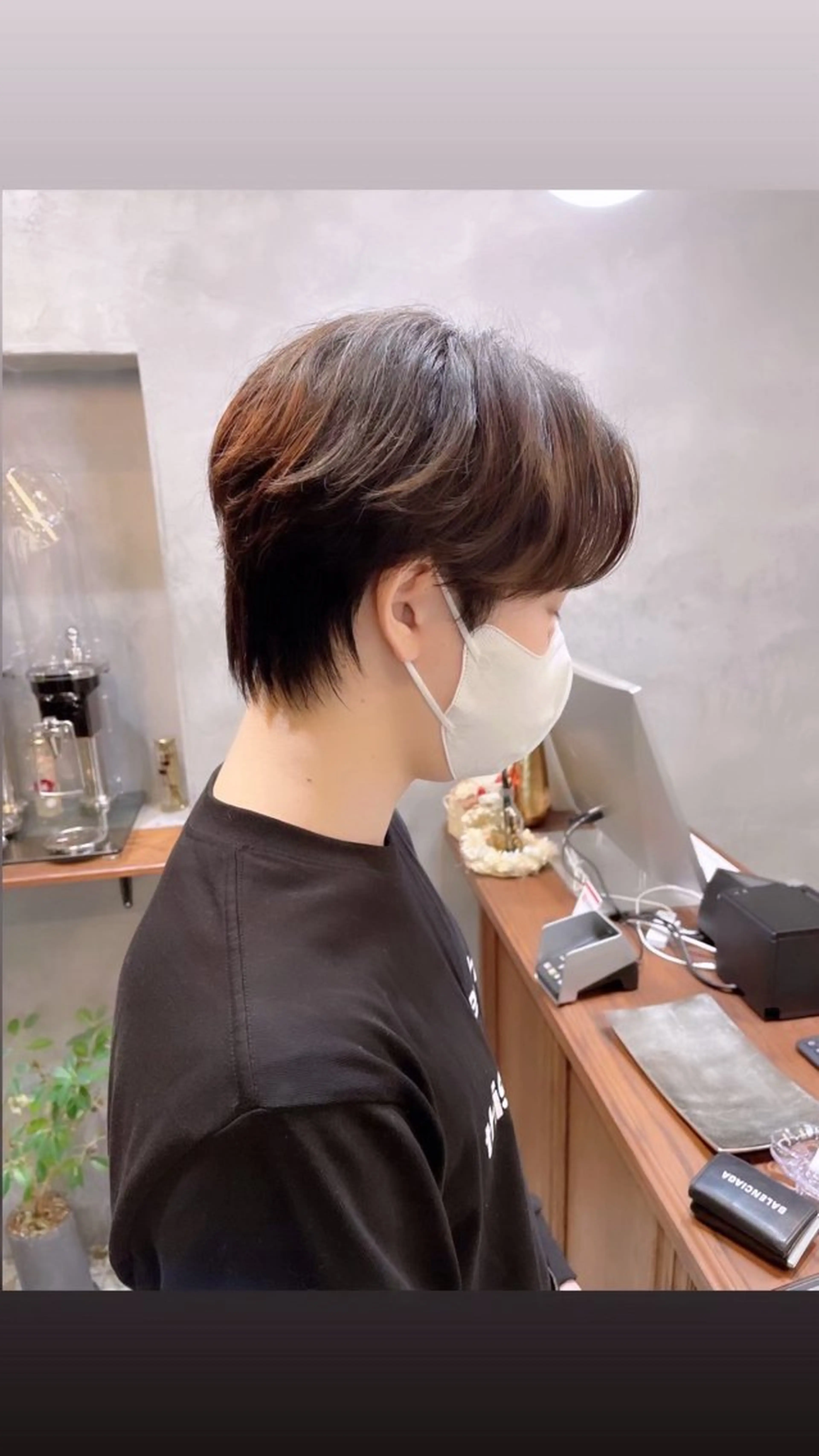 カラー パーマ 柴田 りかのヘアスタイル