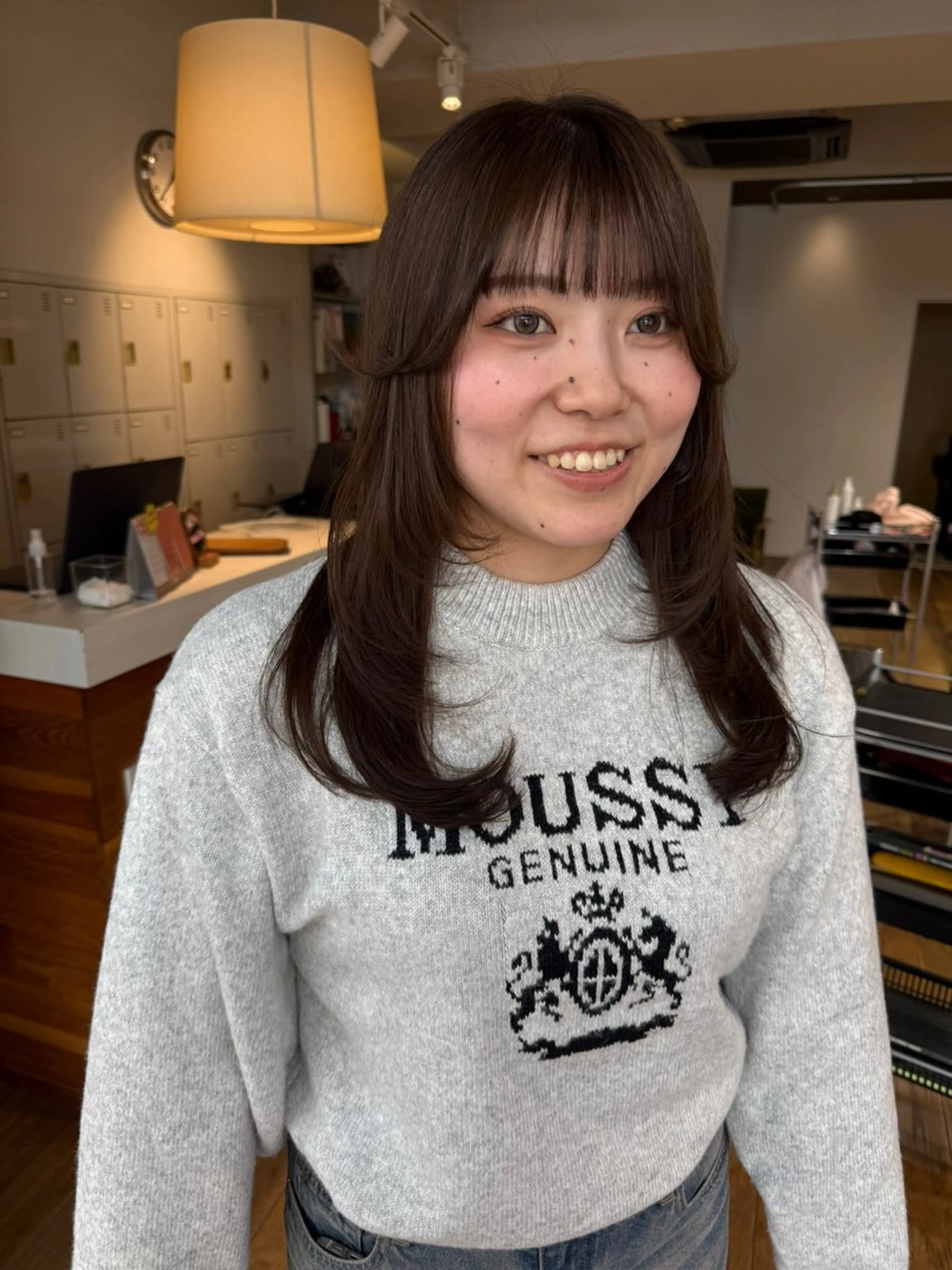 ロング 髪質改善 トリートメント カット ヘアカラー トリートメント 松本  夏海のヘアスタイル