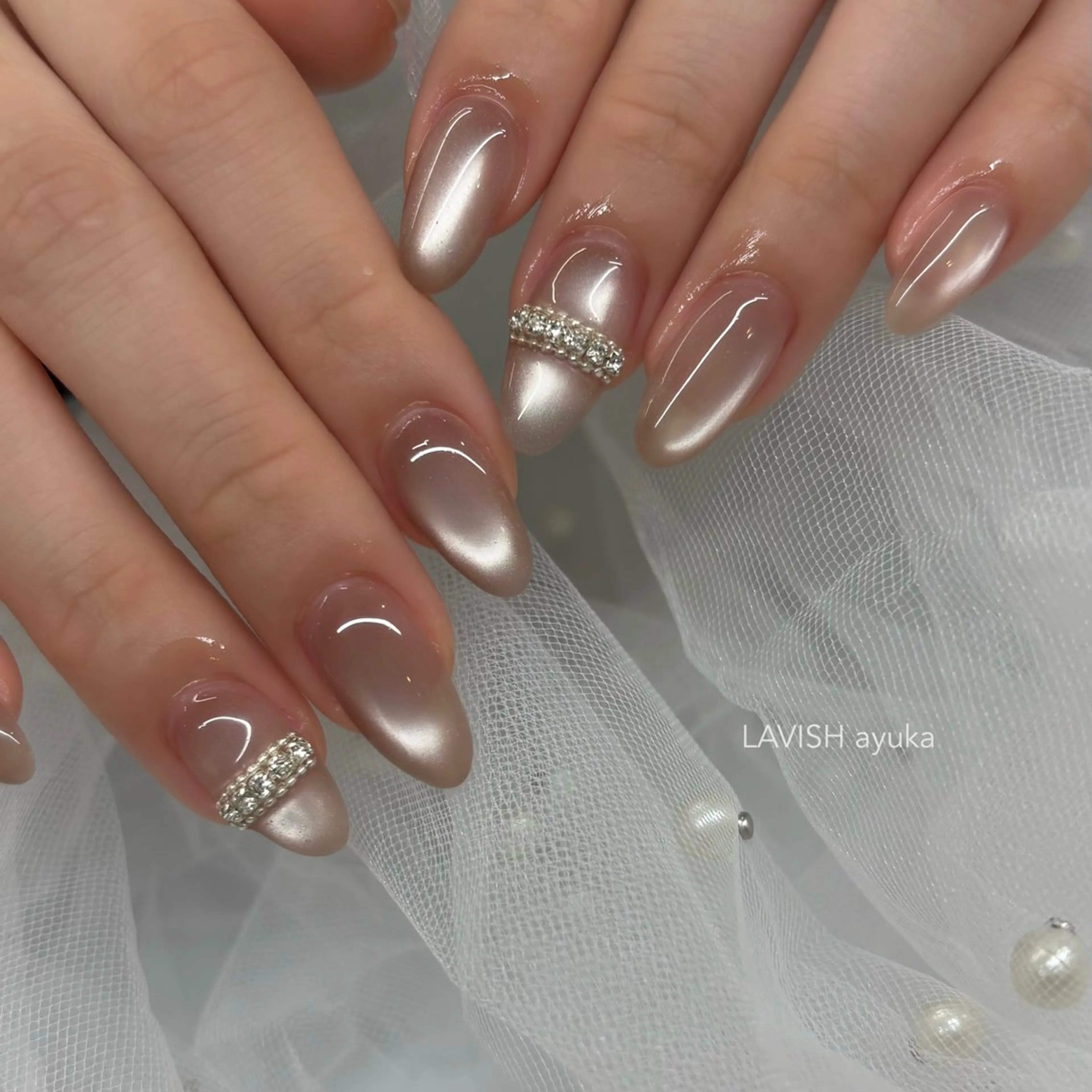 ネイル ハンドネイル LAVISH ayukaのネイルデザイン