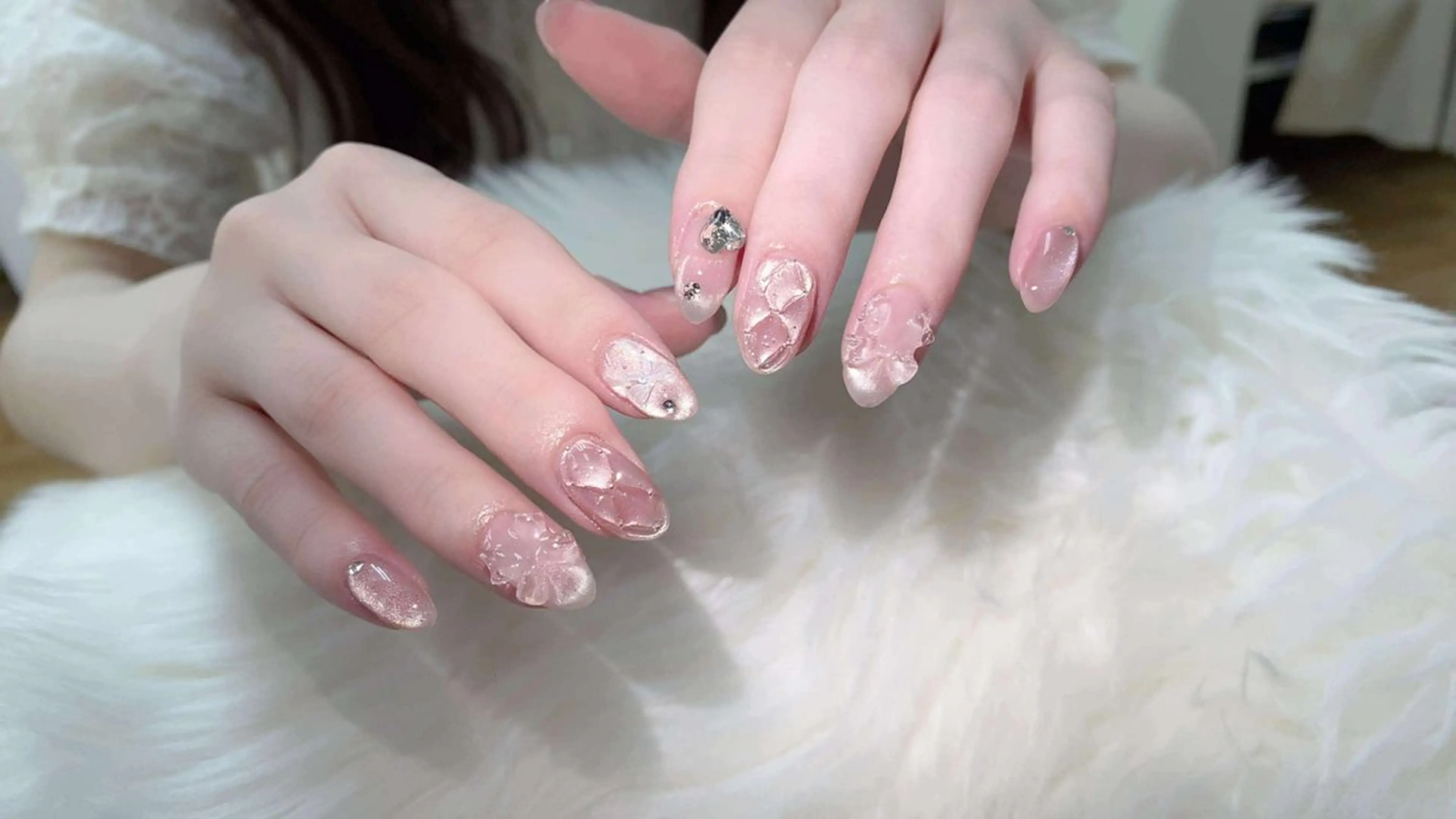 ネイル ハンドネイル ハンドケア Hara Nail 【パラジェル使用】のネイルデザイン