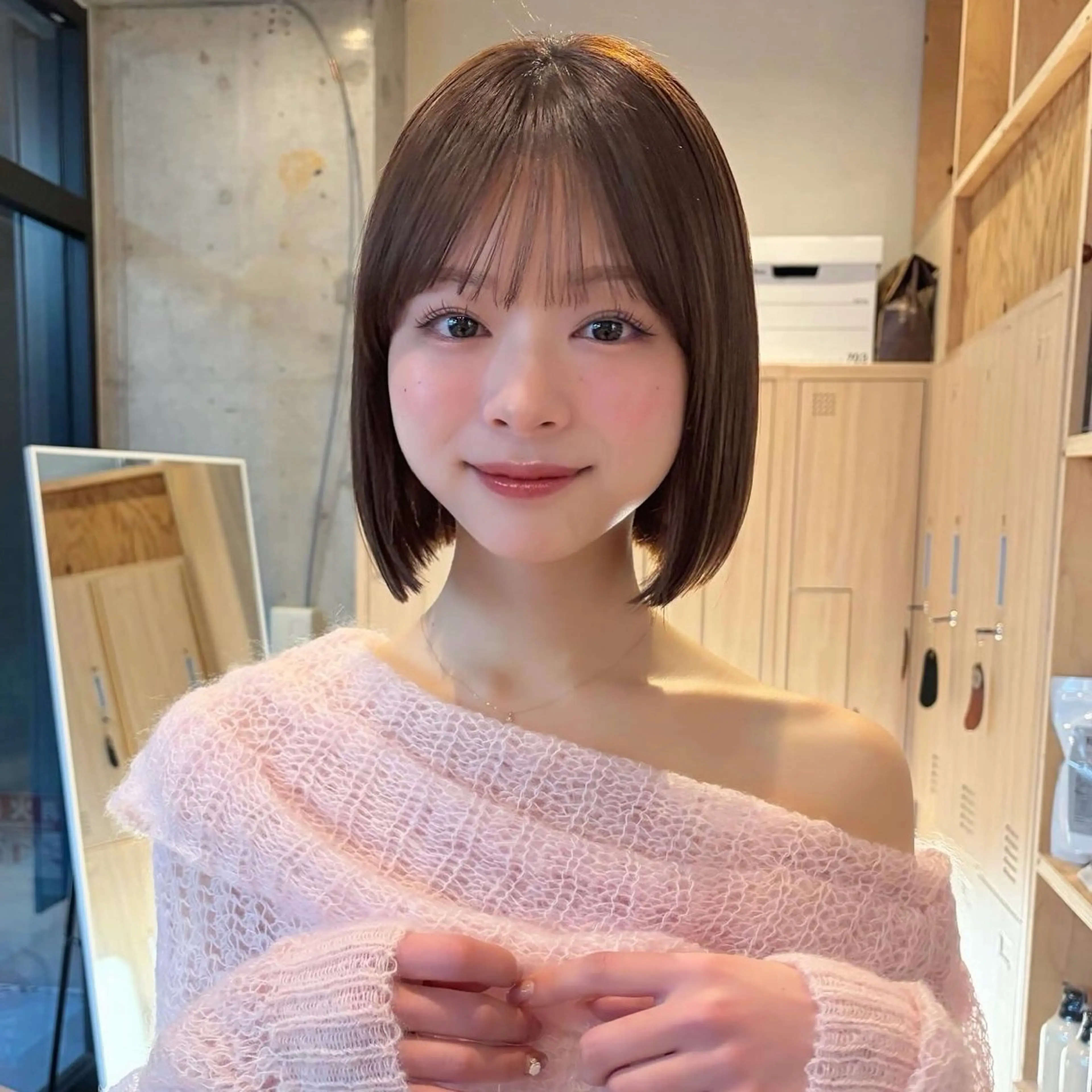 カラー ボブ 🌸透明感/レイヤー / 栗林 彩🌸のヘアスタイル