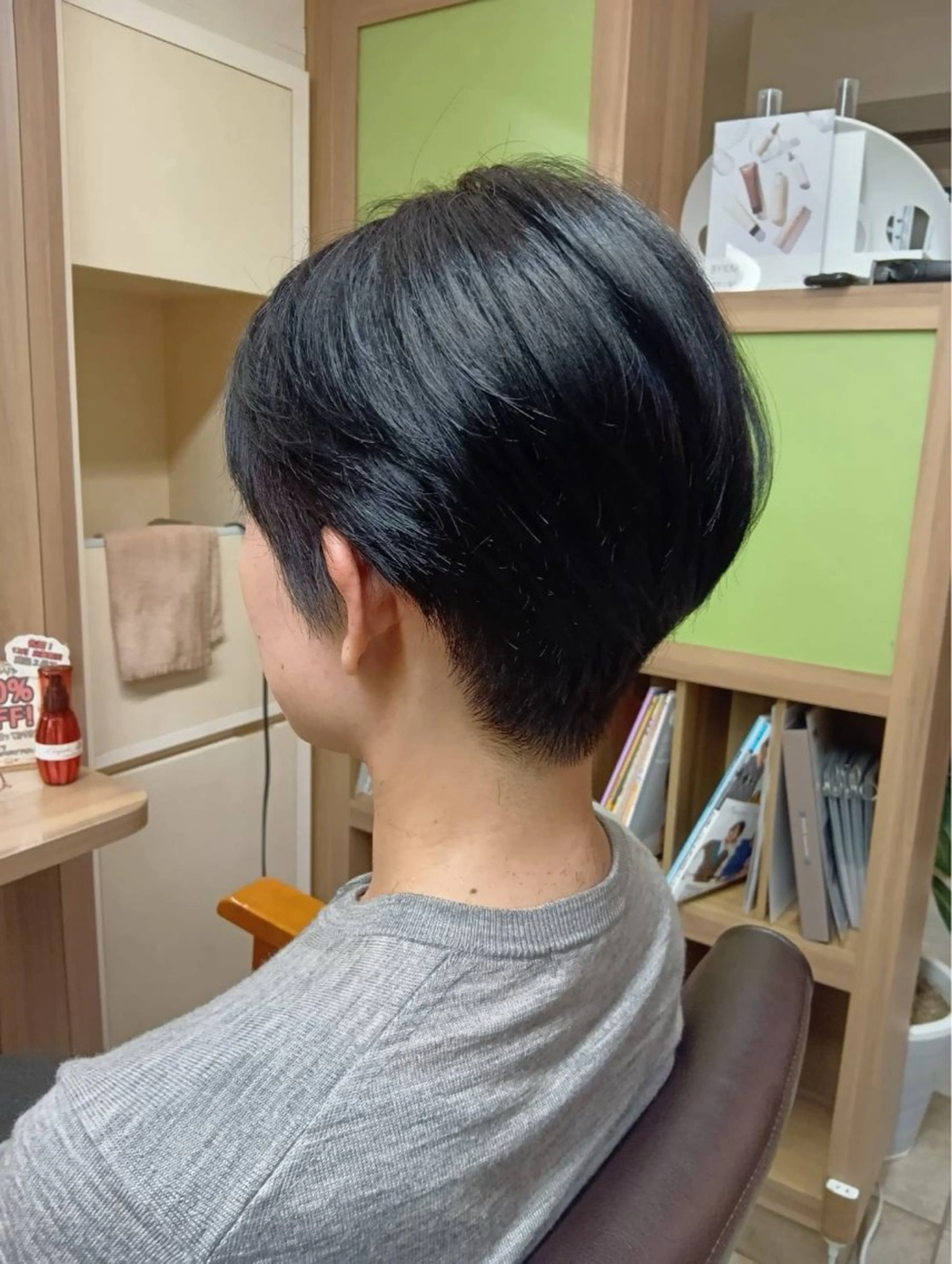 ショート 丸みショート ショートヘア 鈴木 莉恋のヘアスタイル