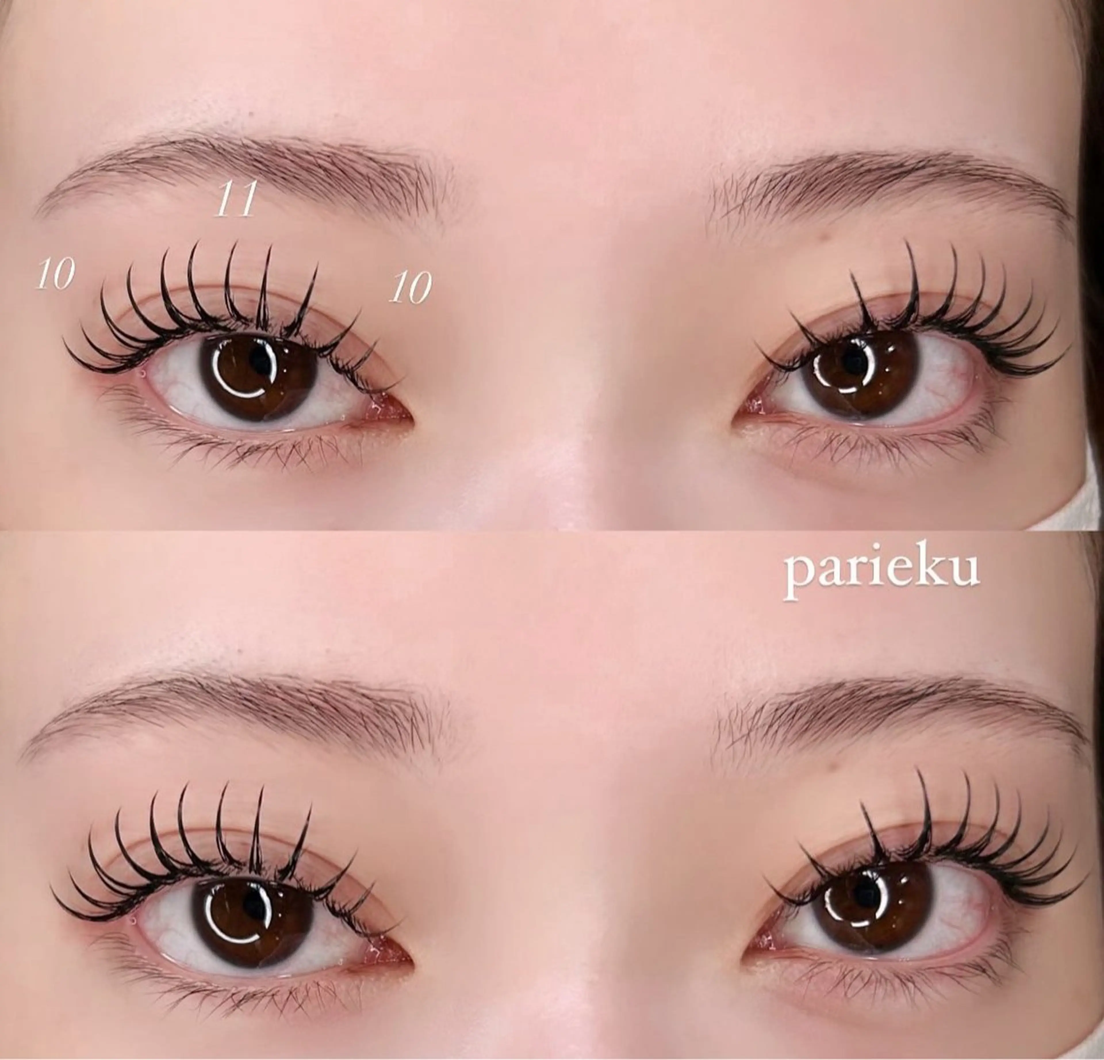 マツエク・マツパ マツパ 🧡MISUZU 京都Two🧡のマツエク・マツパデザイン