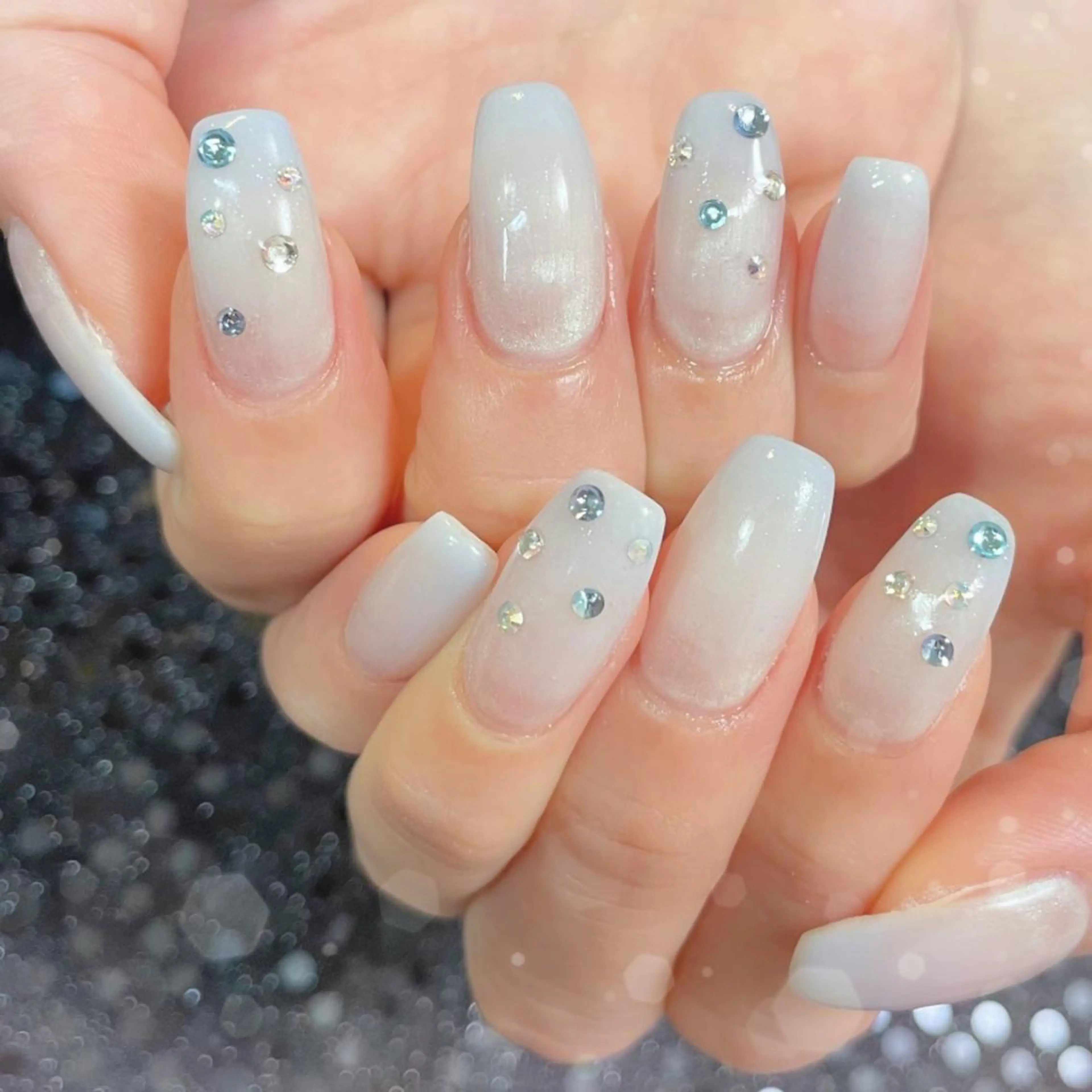 ネイル グラデーション ハンドネイル ハンドケア MoON...❤︎ MeGuのネイルデザイン