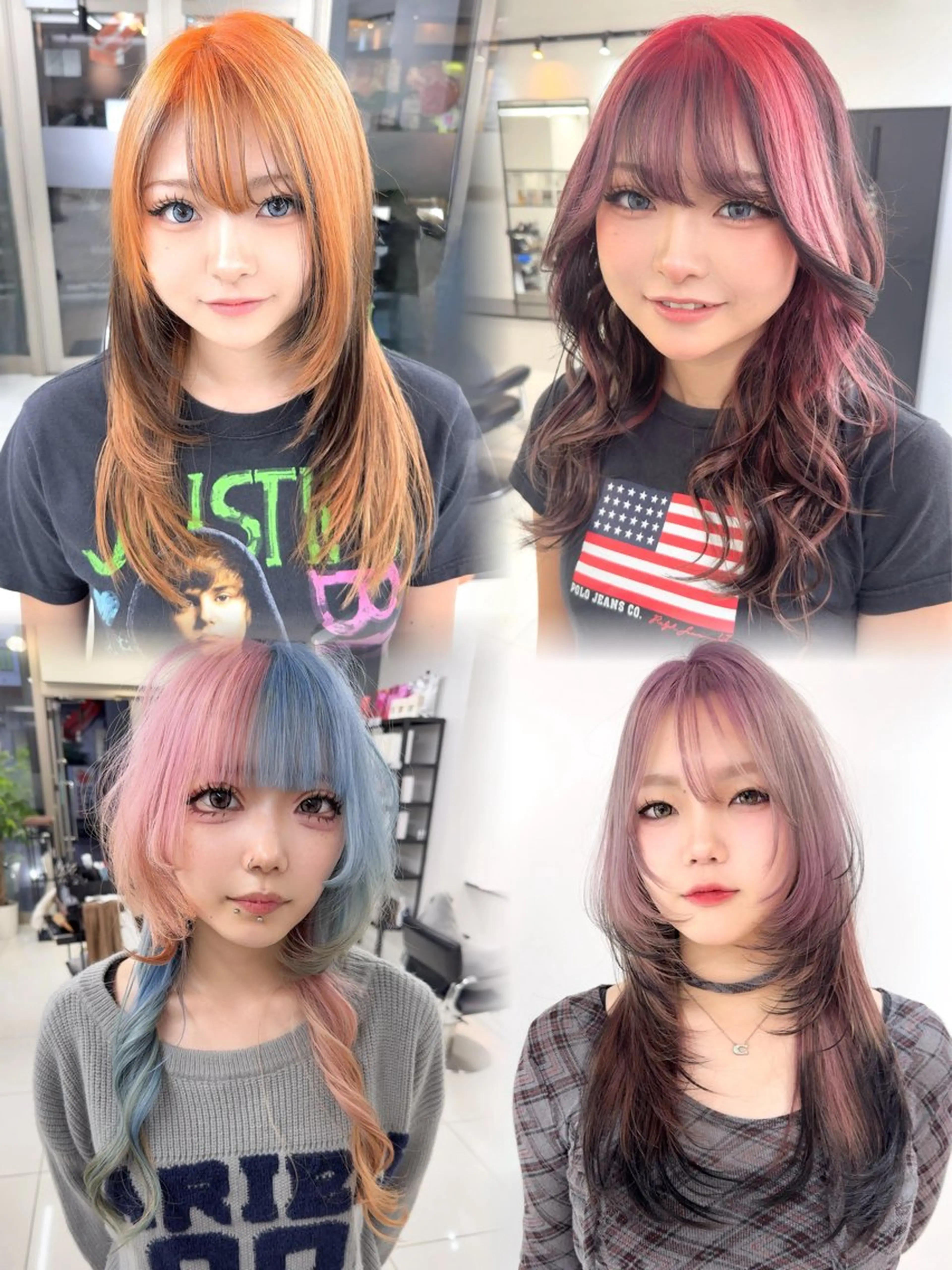 カラー カット ヘアカラー トリートメント 🍀お悩み改善憧れの 美髪　小林風雅のヘアスタイル