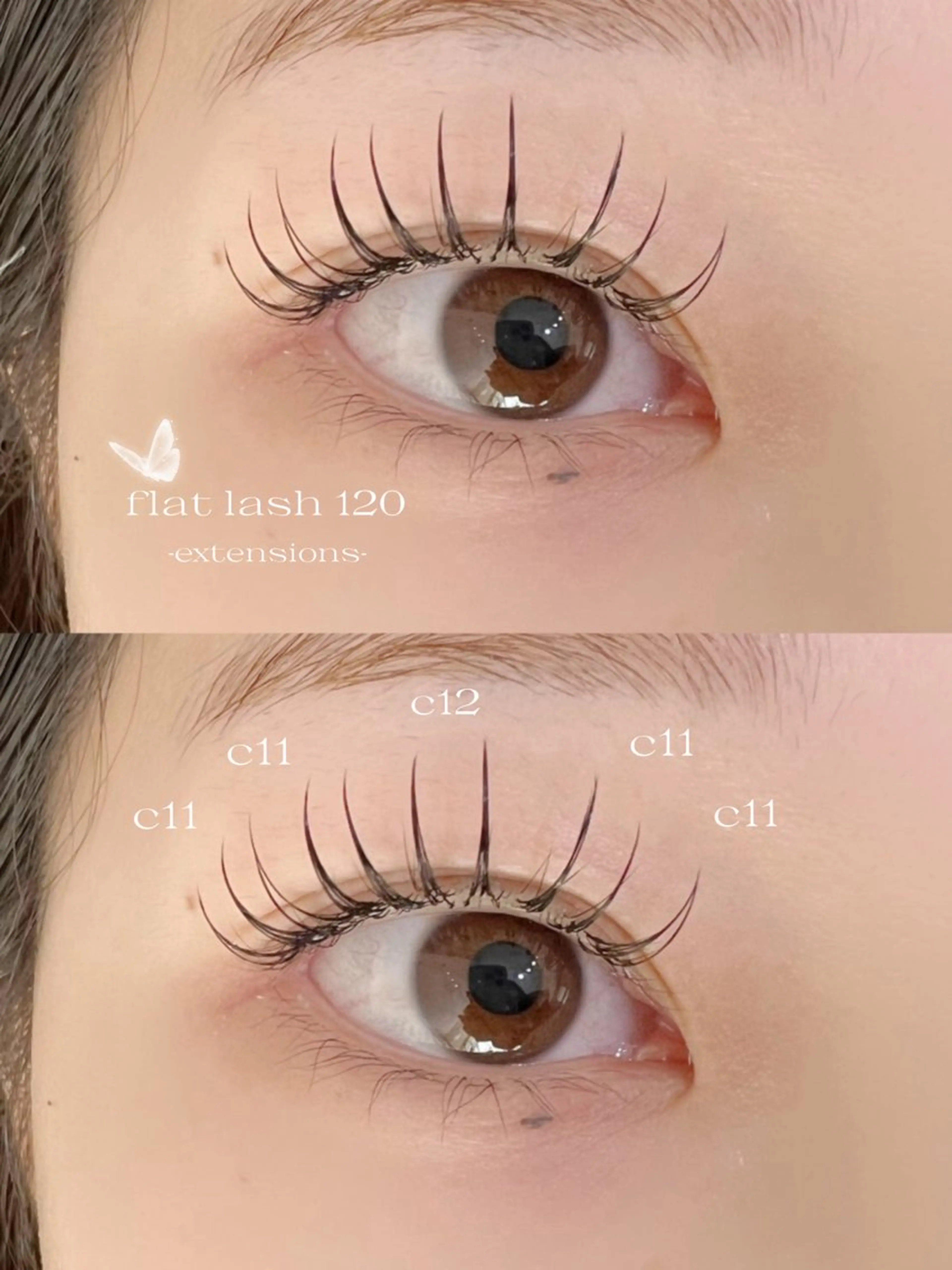 フラットラッシュ80​〜​100本(オフなし)の写真