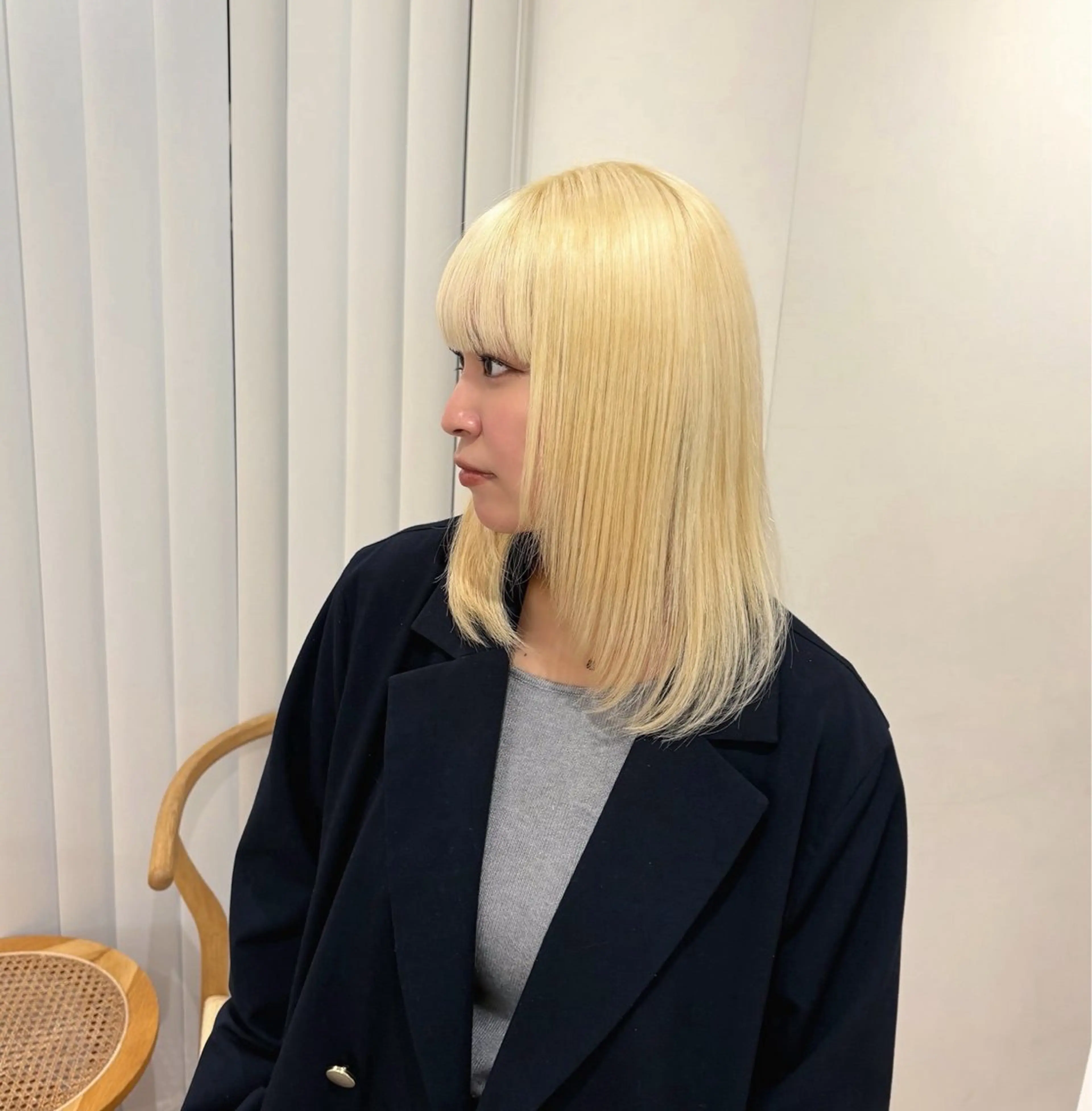 ミディアム カラー 🪐レイヤー/抜け感 カラー/加野彩果🪐のヘアスタイル