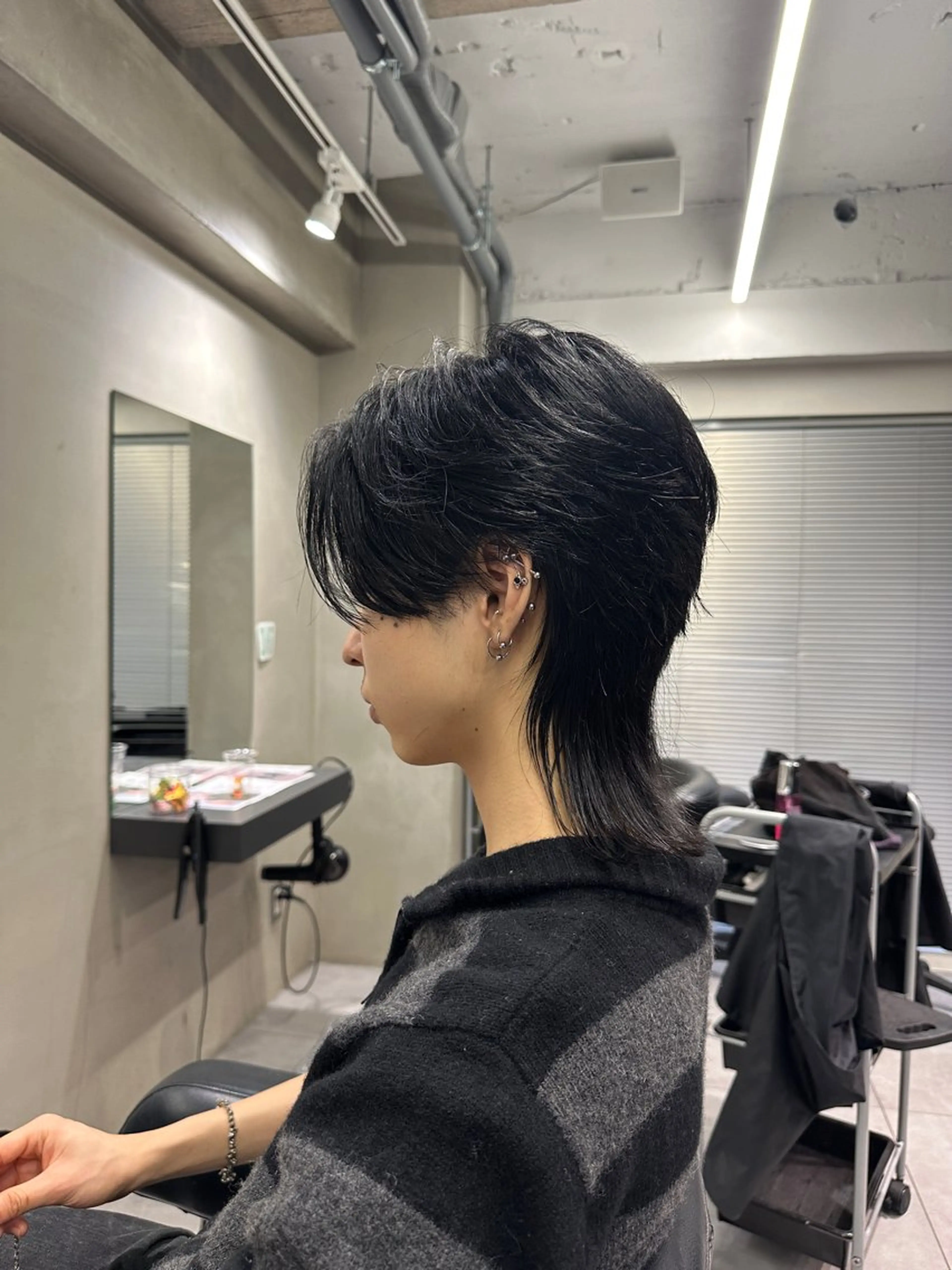 メンズ カット 波巻きパーマ /メンズ専門/そらのヘアスタイル