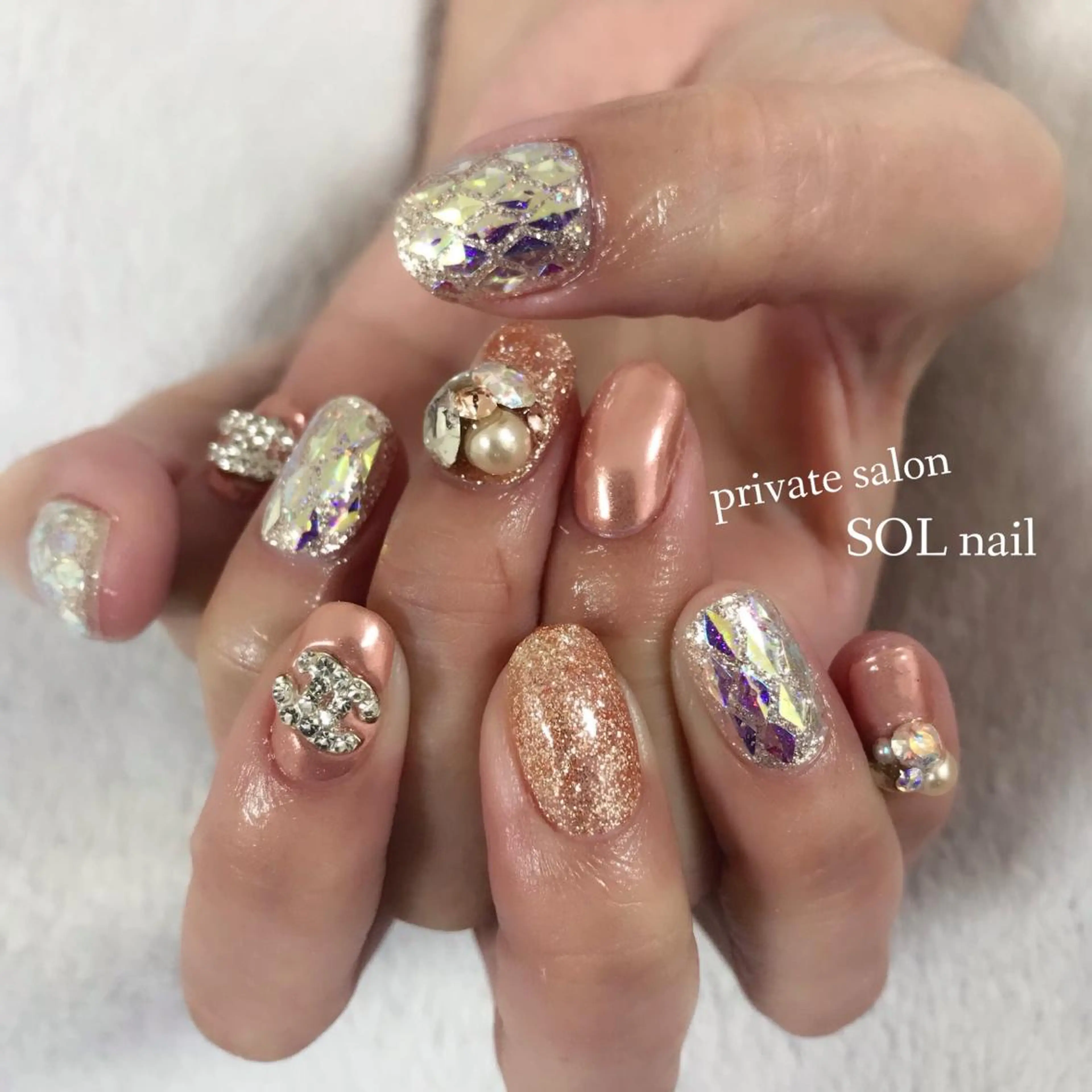 ネイル ハンドネイル SOL NAILのネイルデザイン