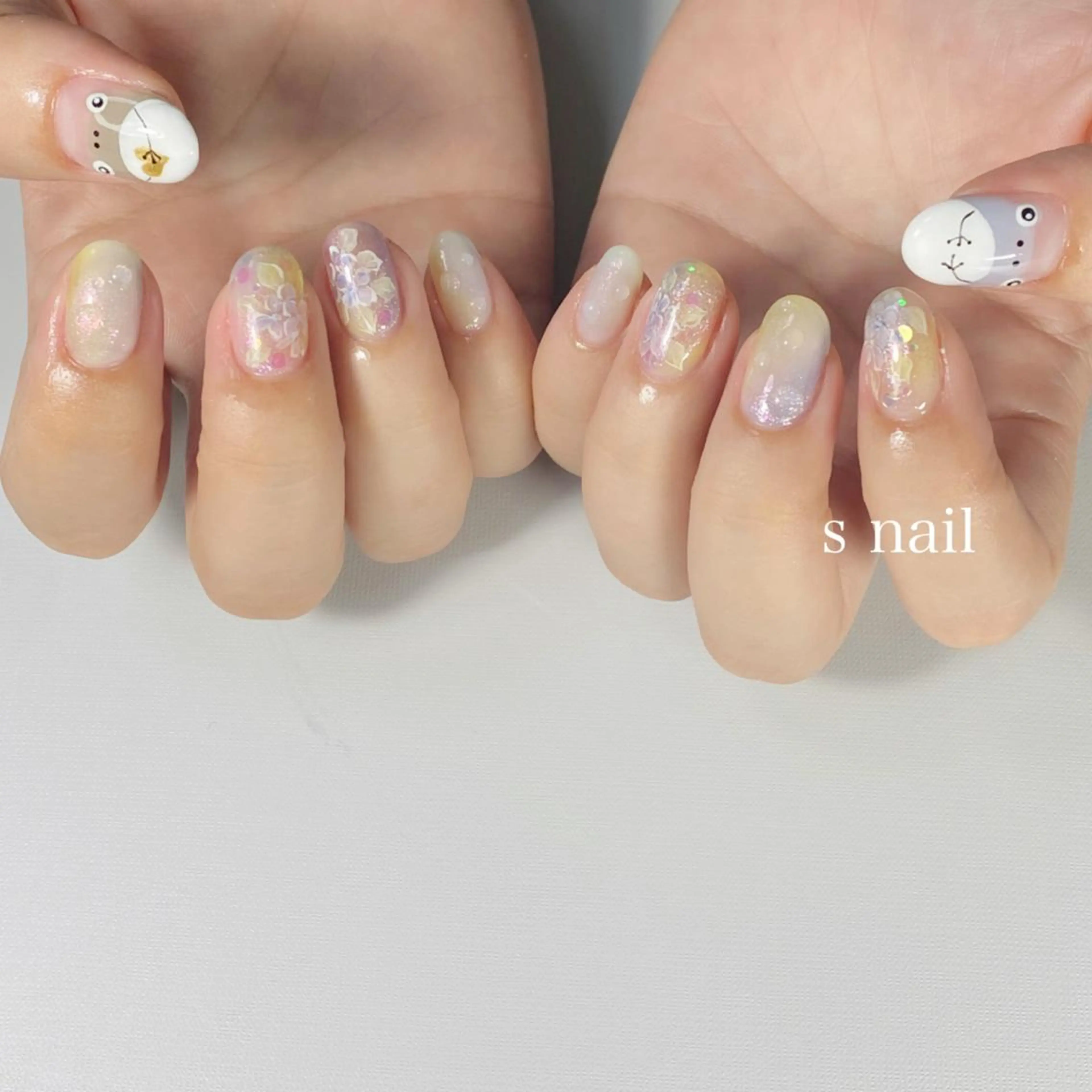 ネイル ハンドネイル s nail さとよしみゆきのネイルデザイン
