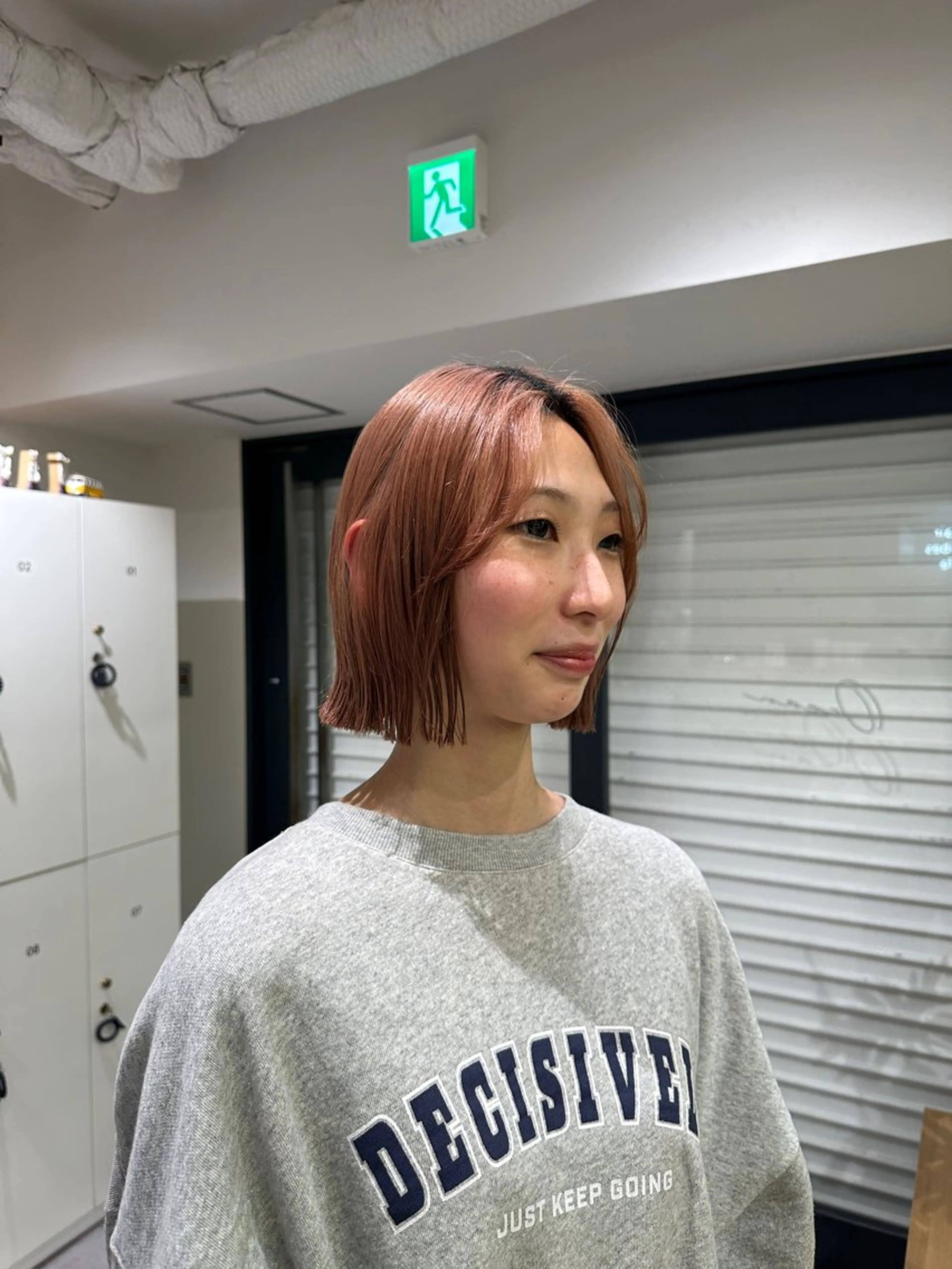 ショート カット 切りっぱなし/髪質 改善矯正/さやか🫧のヘアスタイル