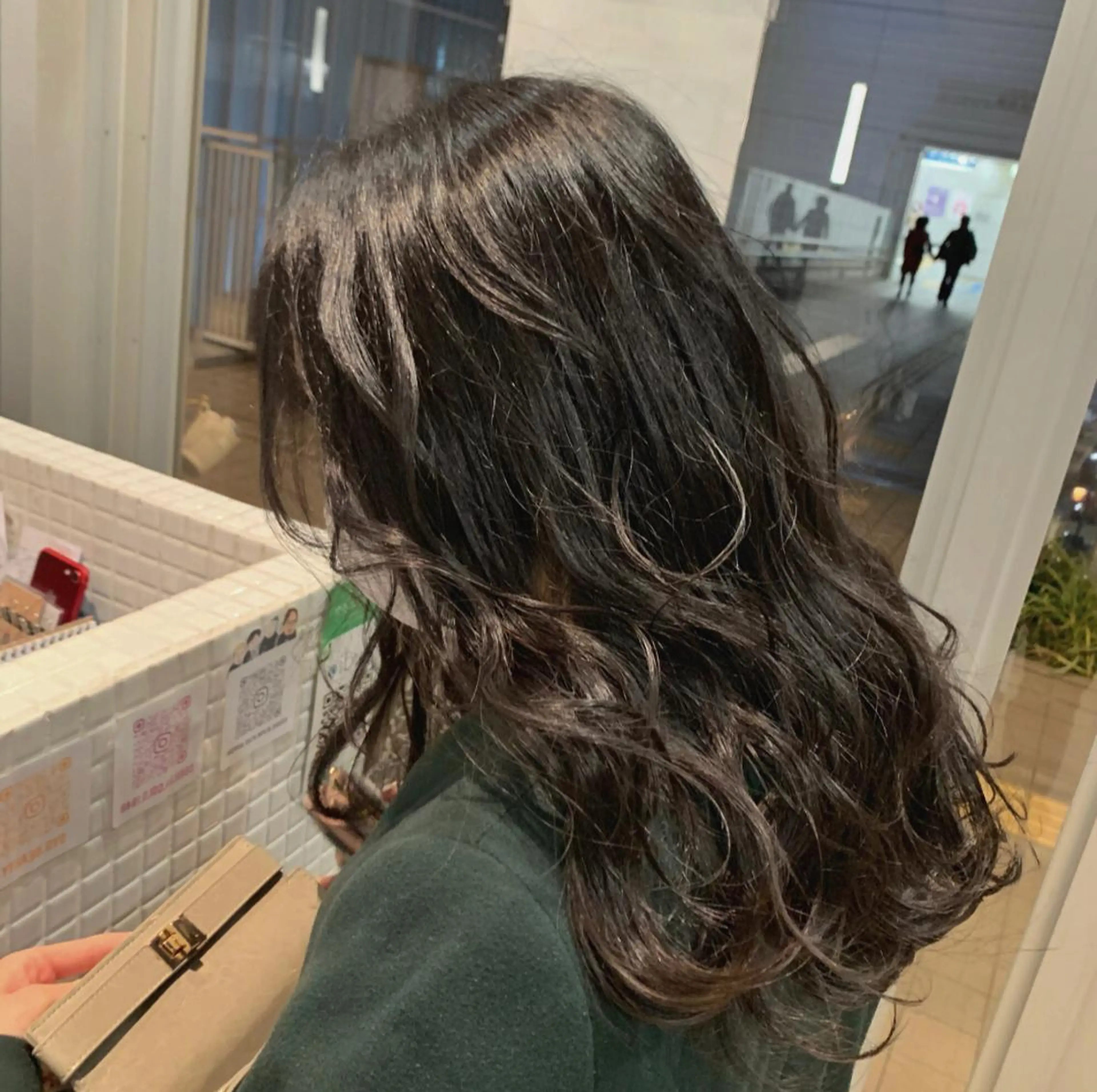 ロング カラー メンズ 透明感カラー 美容室sand 横浜のヘアスタイル