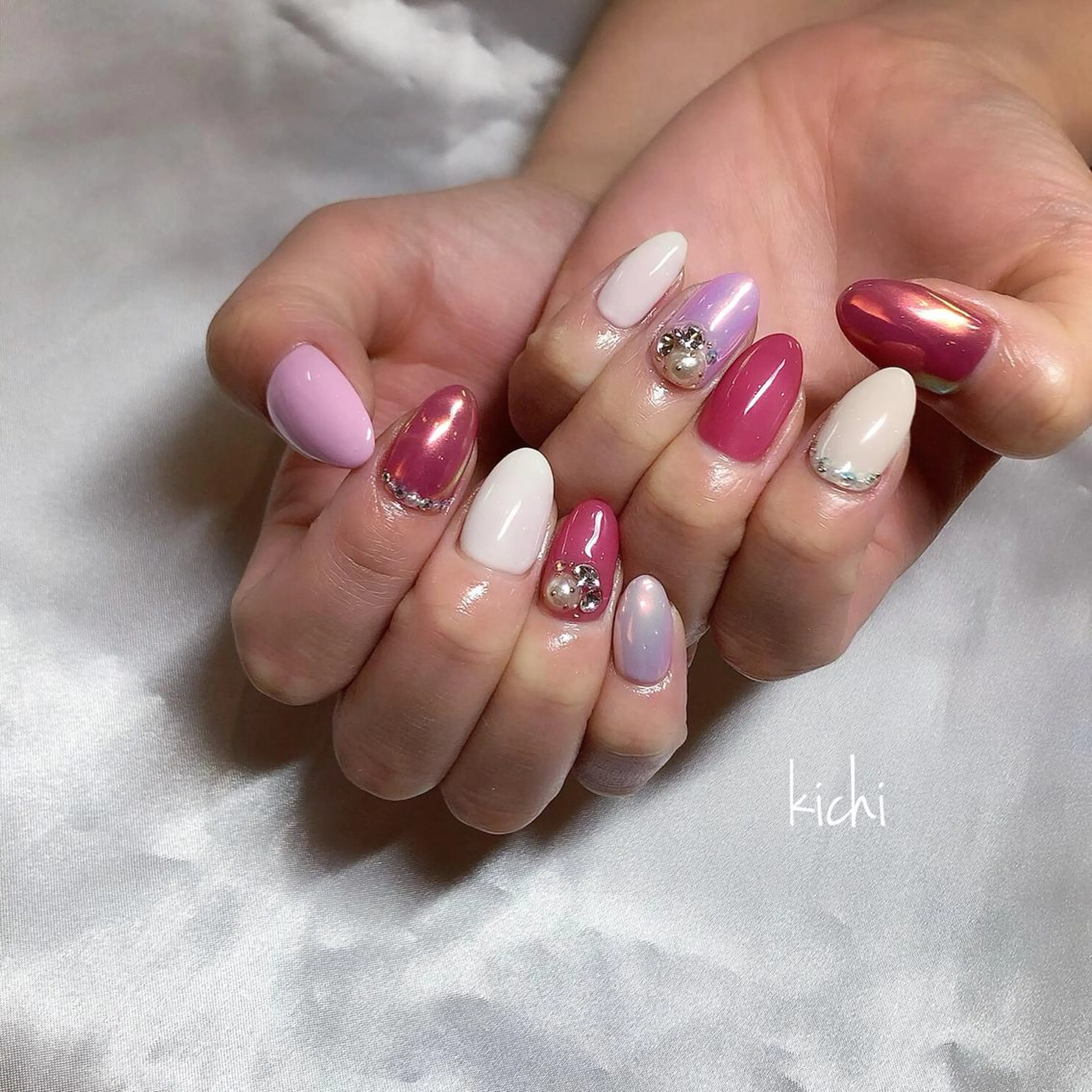 ネイル kichi･: *のネイルデザイン