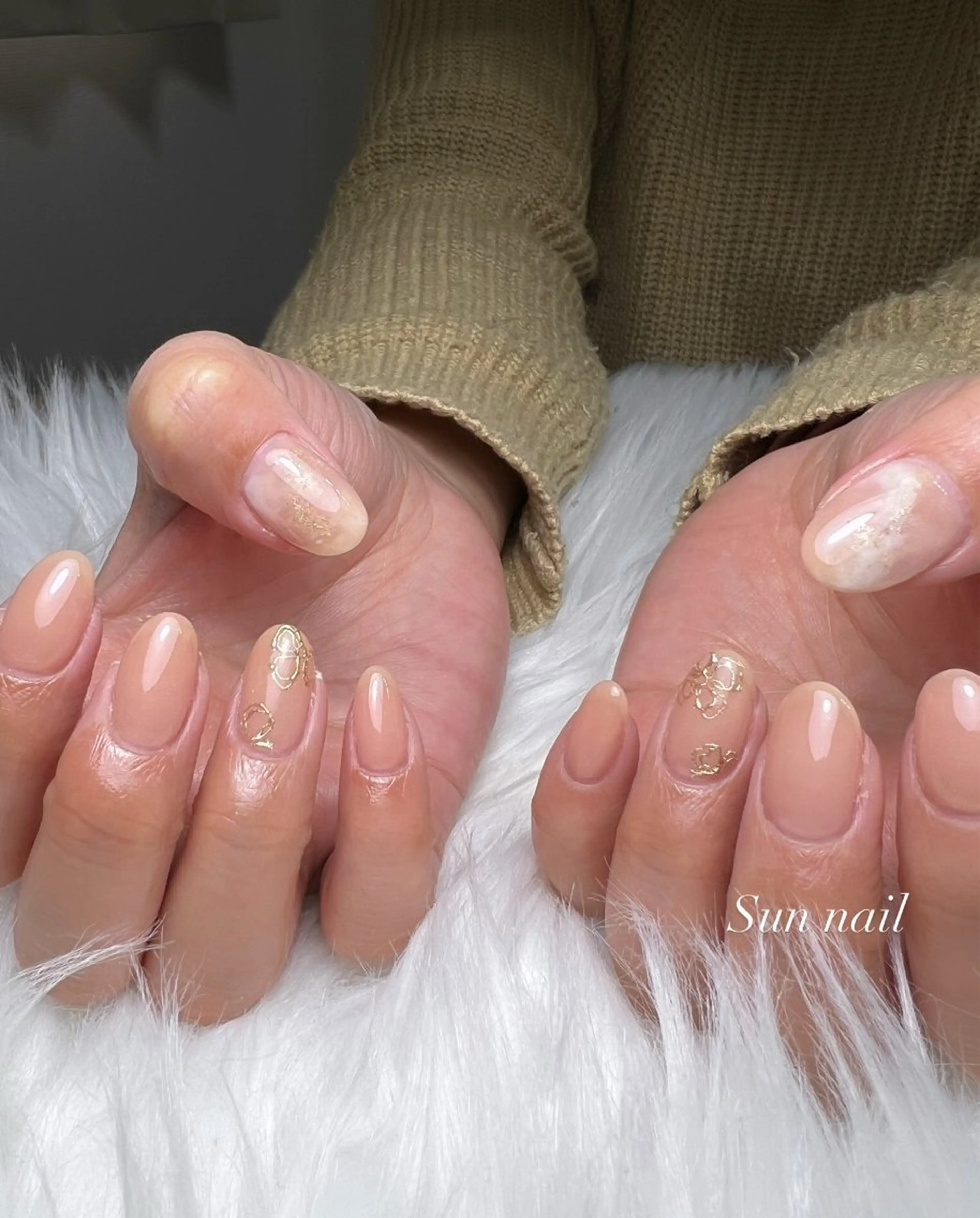 ネイル ハンドネイル フットネイル Sun nail ...ayaのネイルデザイン