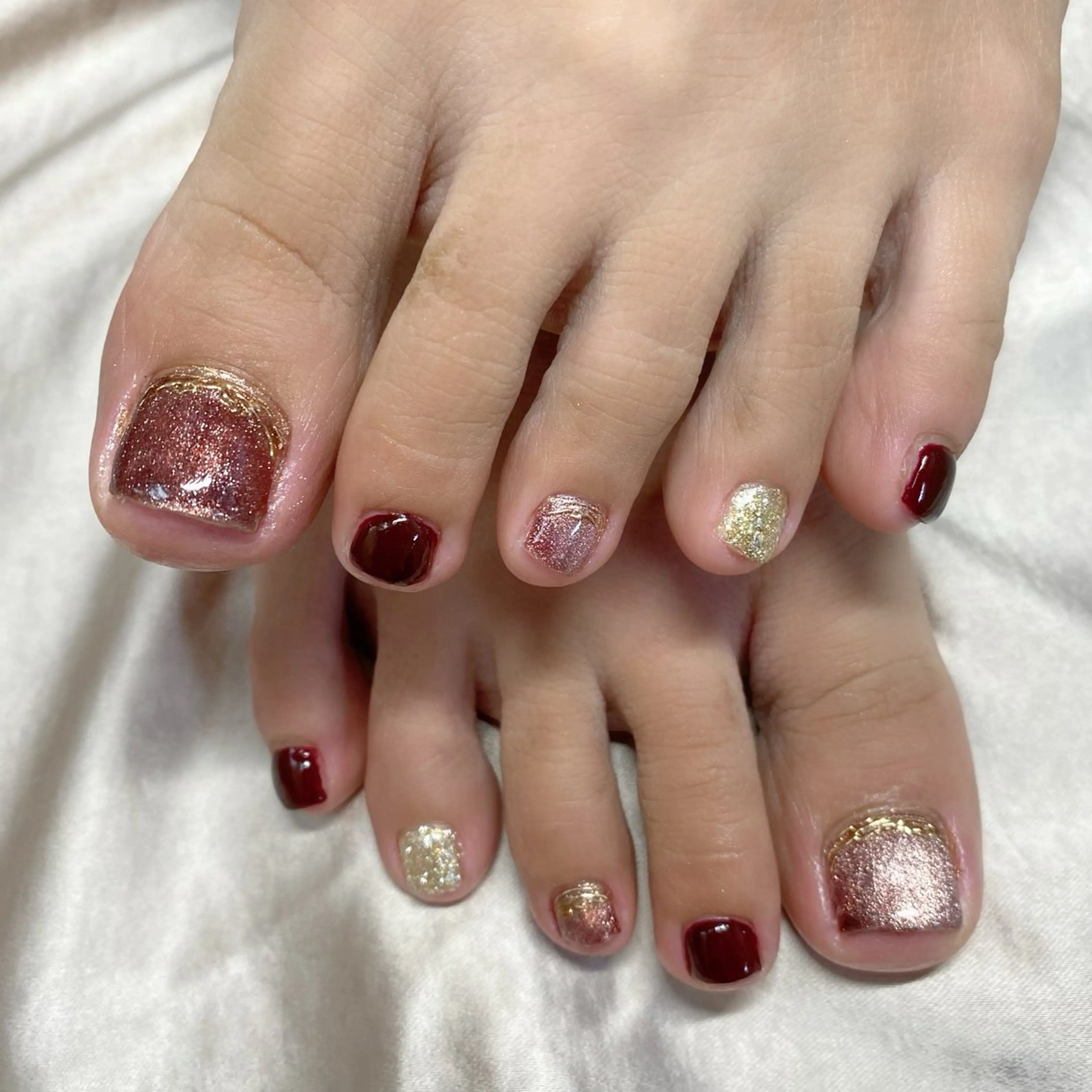 ネイル フットネイル ゆぴねいる所属・ゆぴねいる yupinailのネイルデザイン