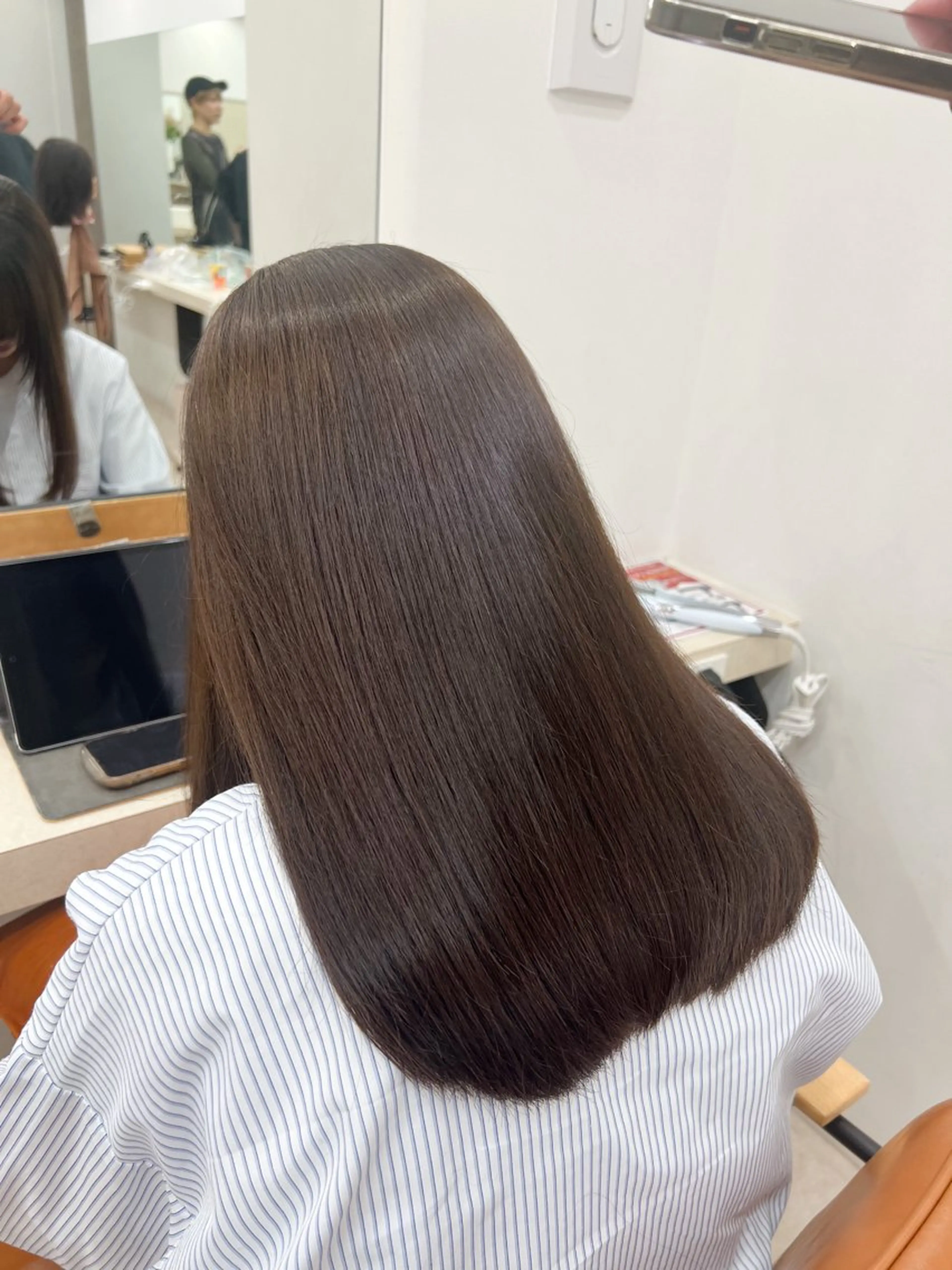 ロング カラー ブラウンカラー 透明感カラー ヘアカラー 艶カラー/透明感 /ヒグチアオイのヘアスタイル