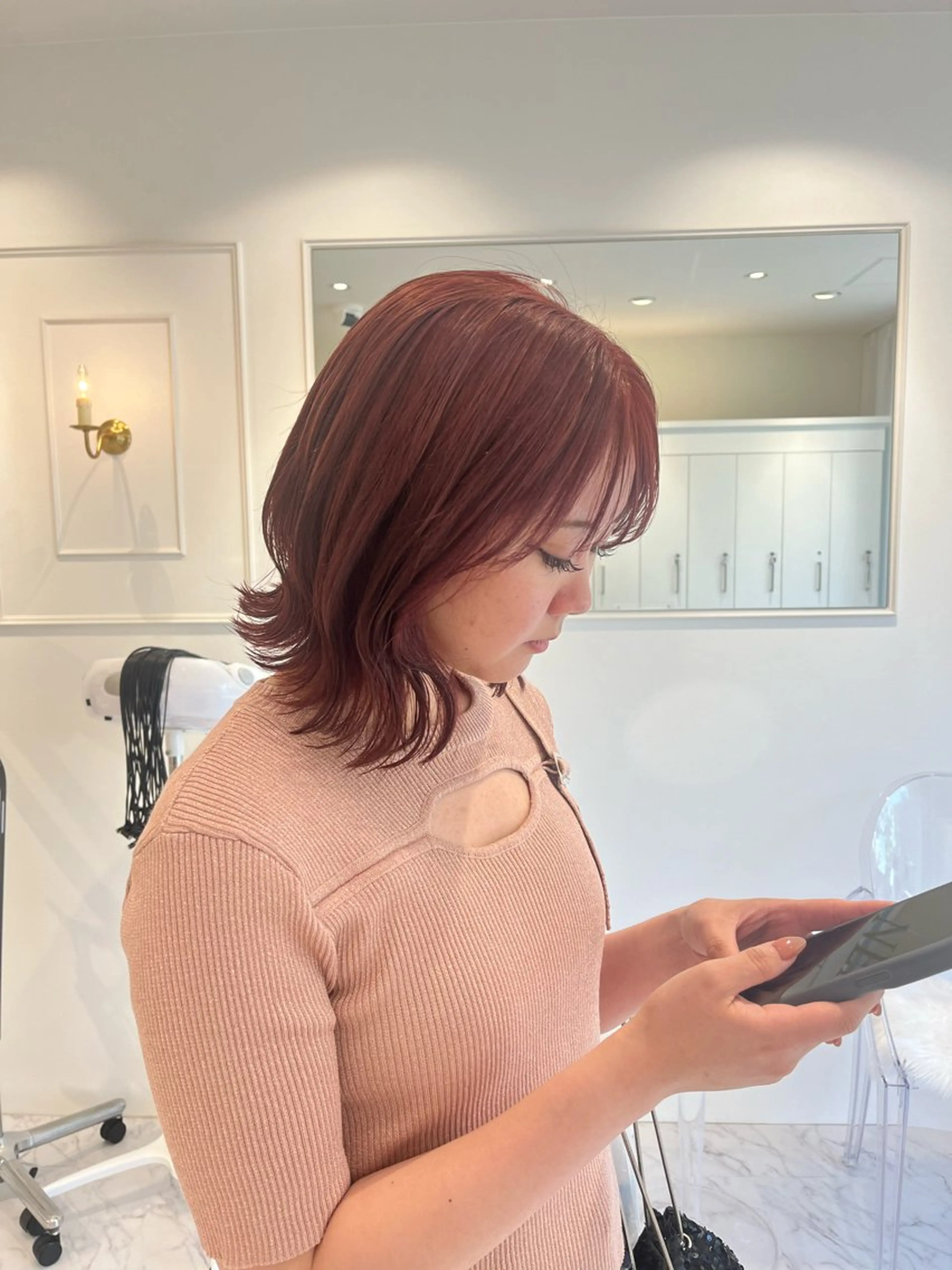 カラー ヘアカラー ParveMix /石田 佳澄🩶のヘアスタイル