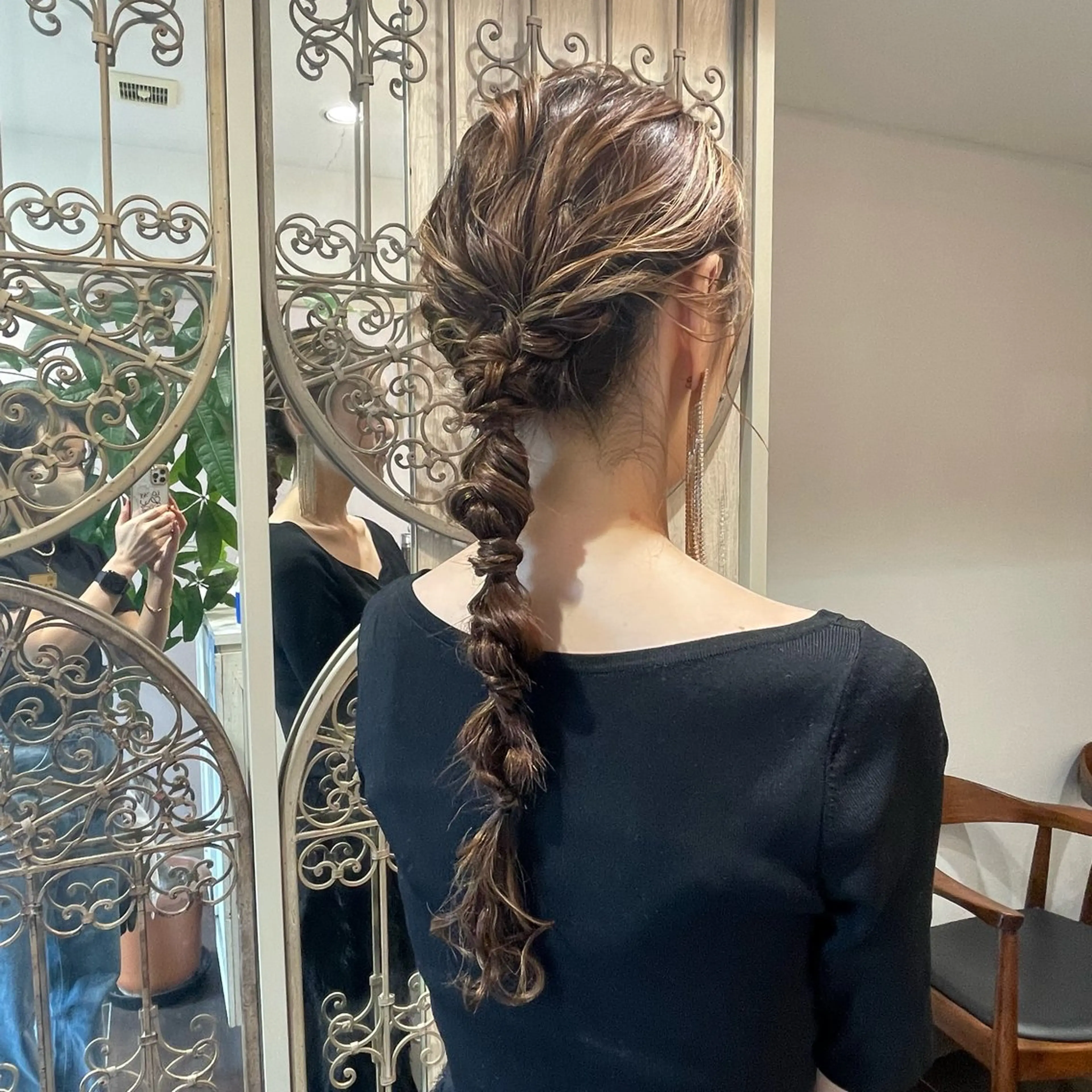 ヘアアレンジ ナカタ ユウナのヘアスタイル