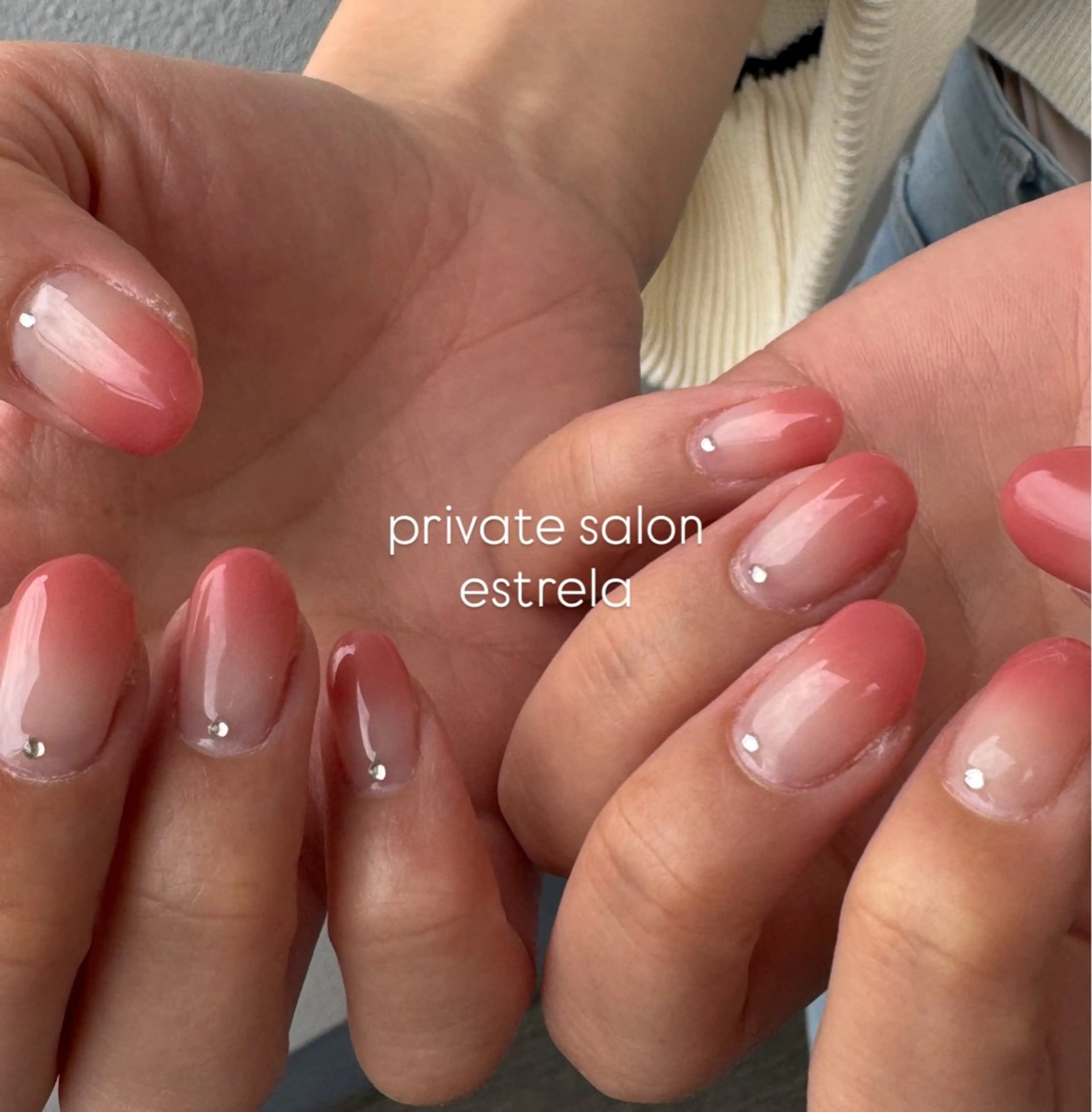 ネイル ハンドネイル estrela 🍑のネイルデザイン