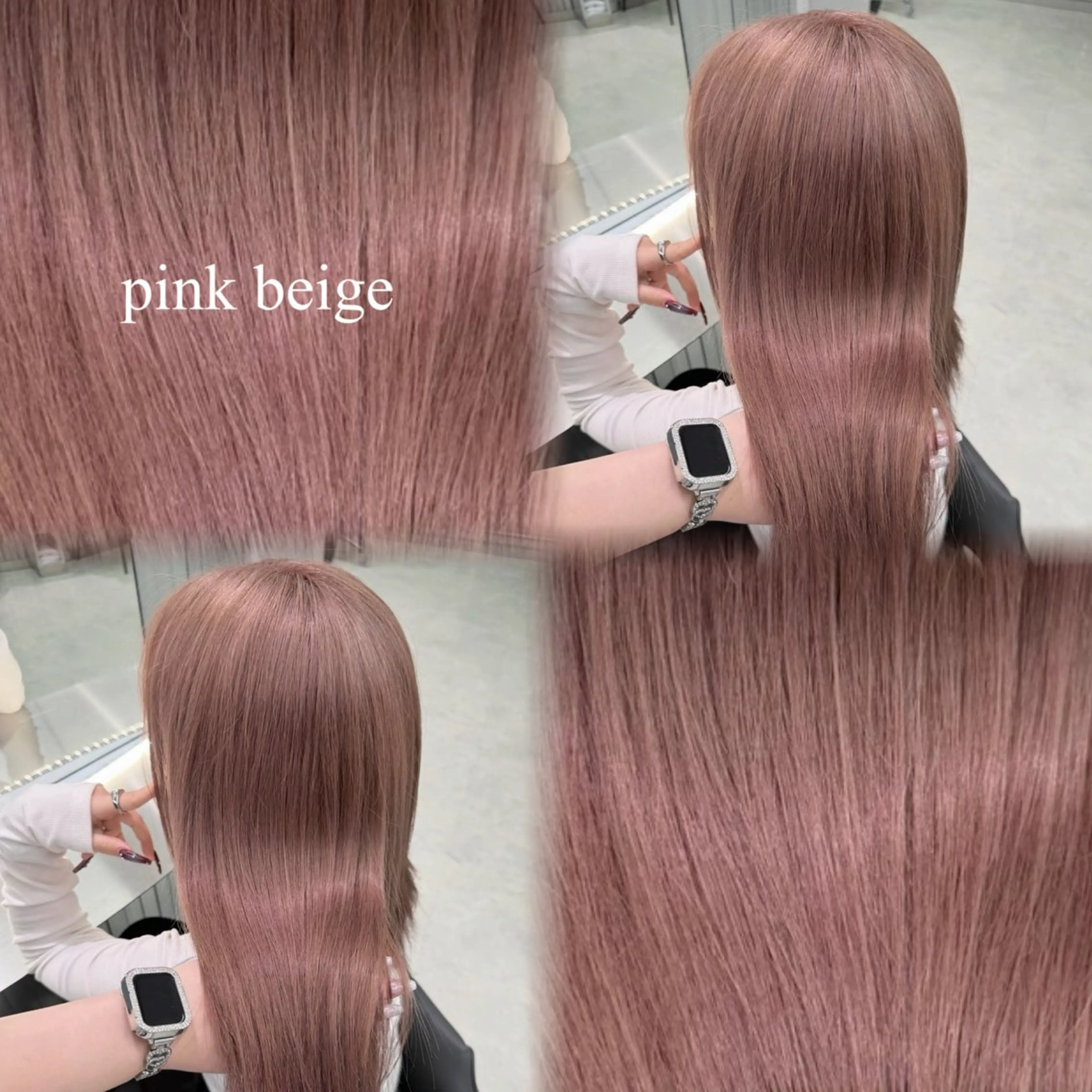 【💎垢抜けモテヘア💎】当日予約🉑トレンドカット+ブリーチ１回+カラーの写真