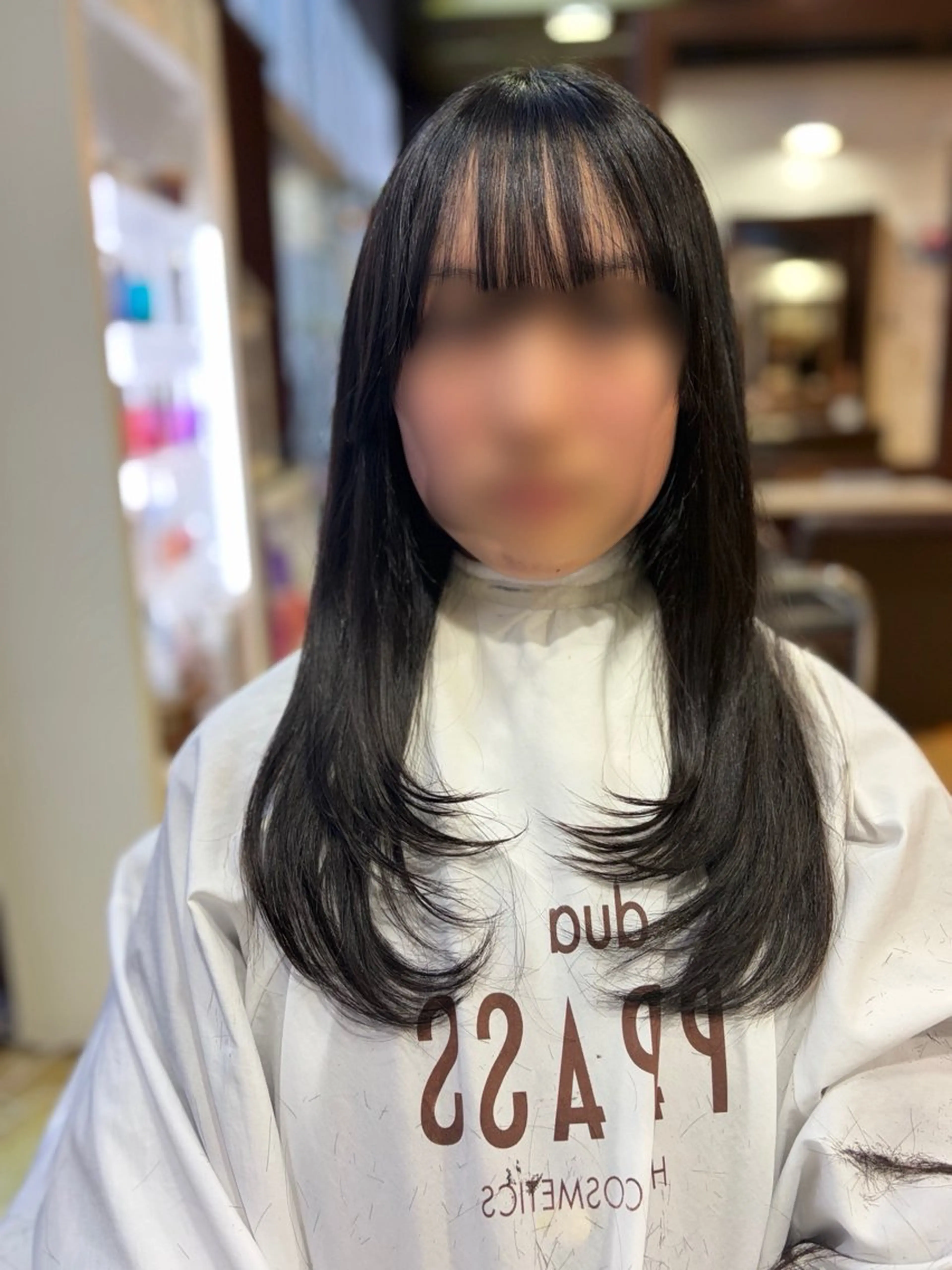 ロング カット 岡山レイヤーカット/ 髪質改善/松島大己のヘアスタイル