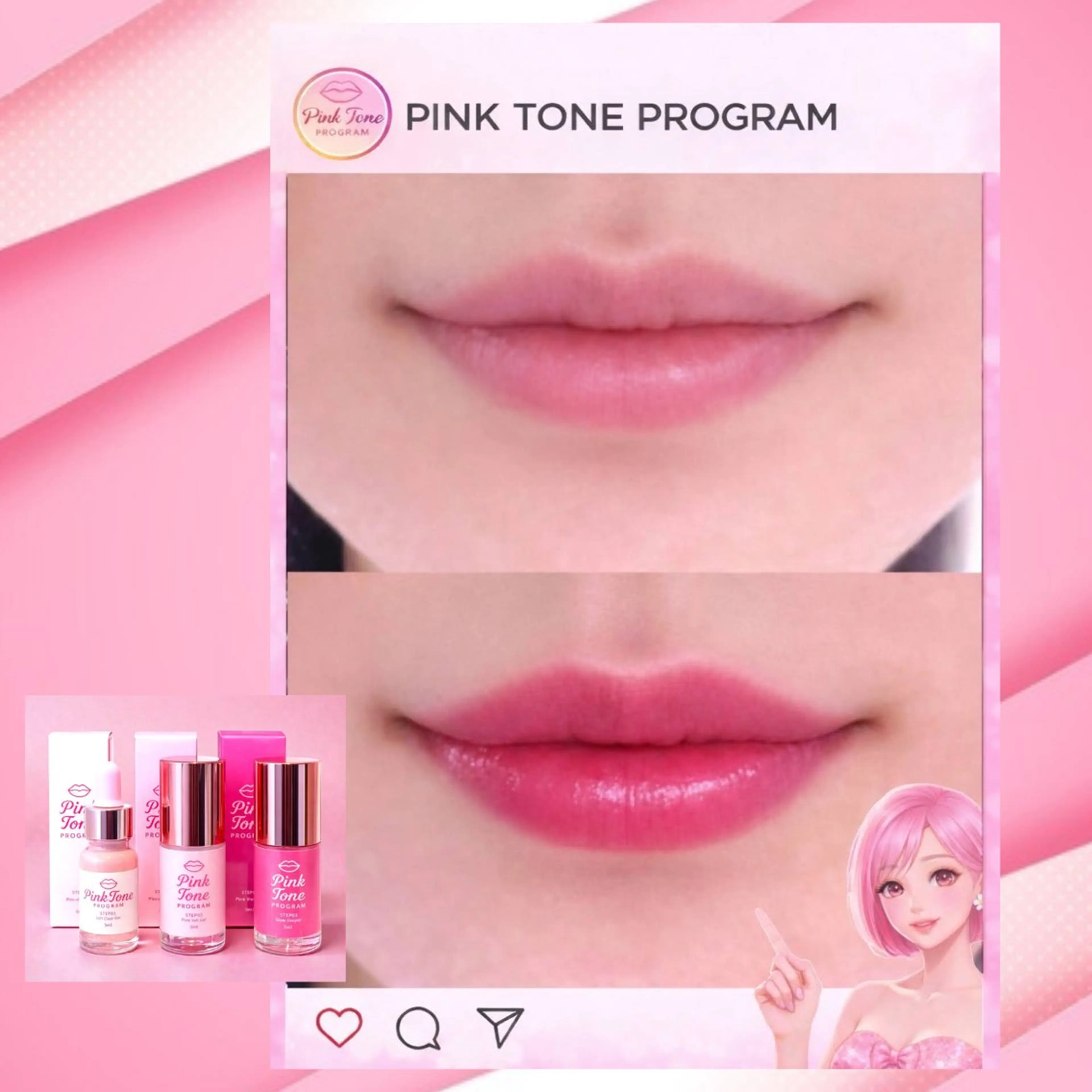 本格的ヘッドスパ+オプションセレクト+ピンクリップケア💋ヘッドとリップケアのセットメニュー✨の写真