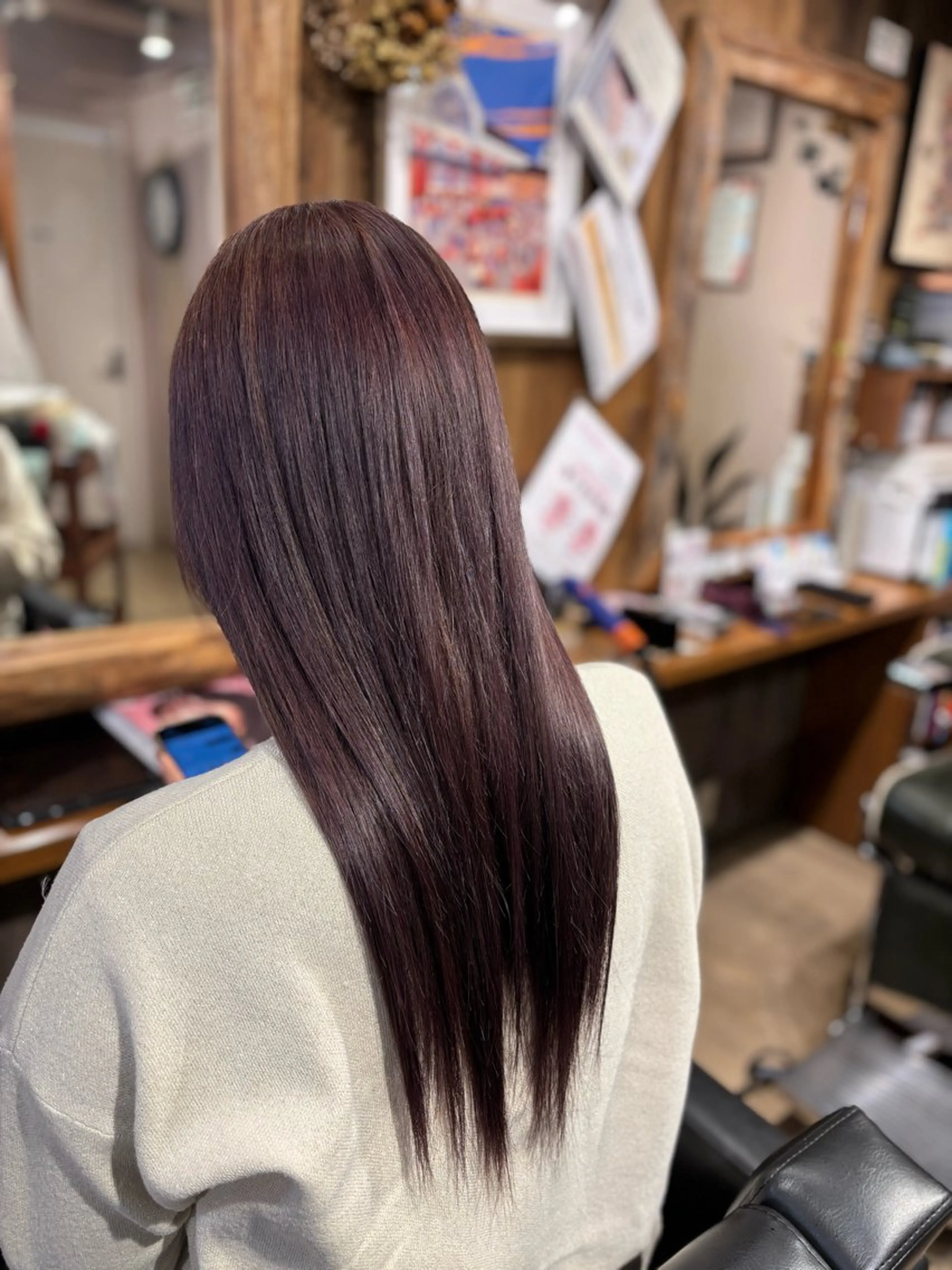 カラー ブリーチ ラベンダーカラー 多幸感×儚さ /代々木公園/リサのヘアスタイル