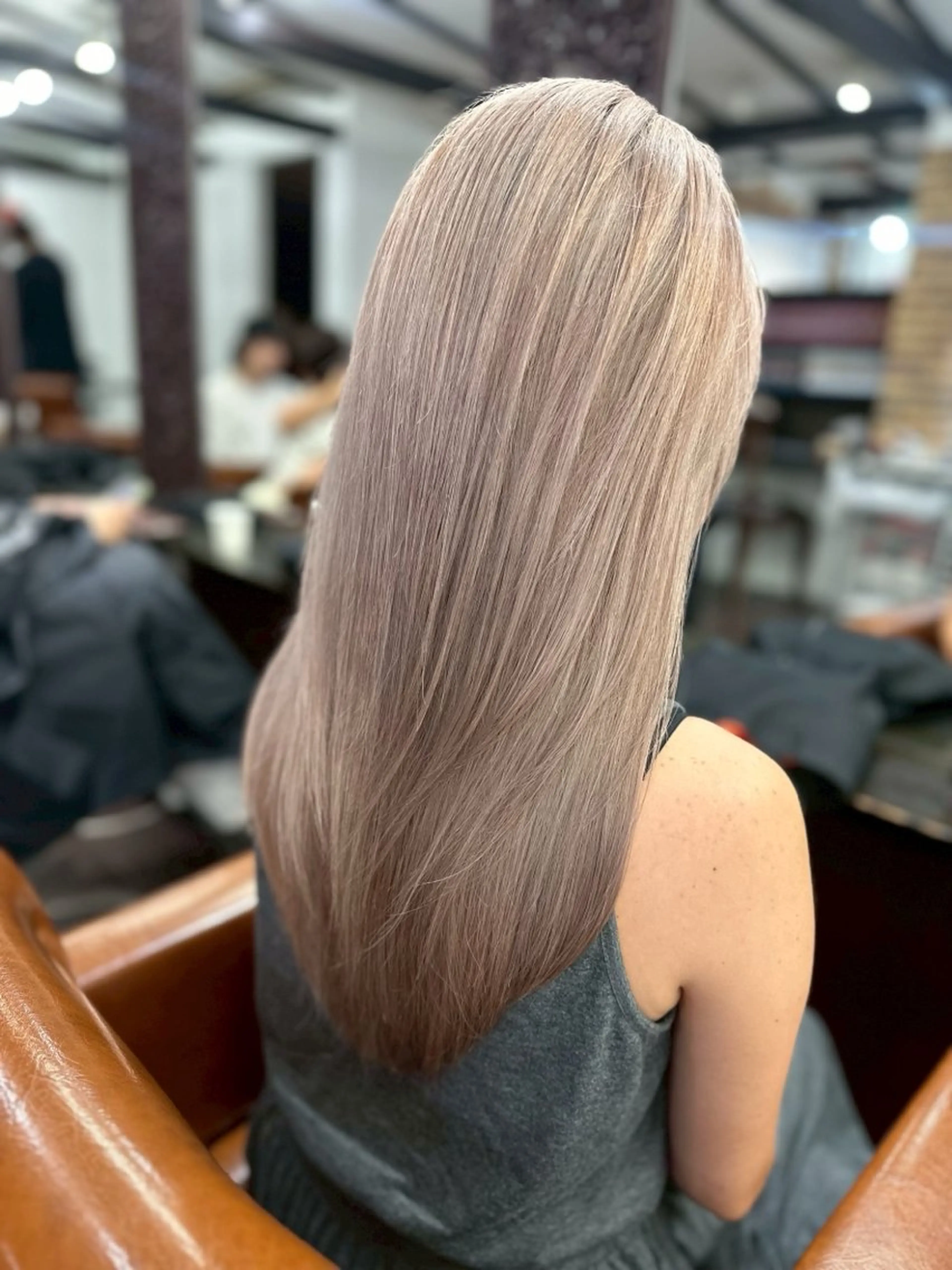 Wカラー＋髪質再生【BYKARTE】トリートメントの写真