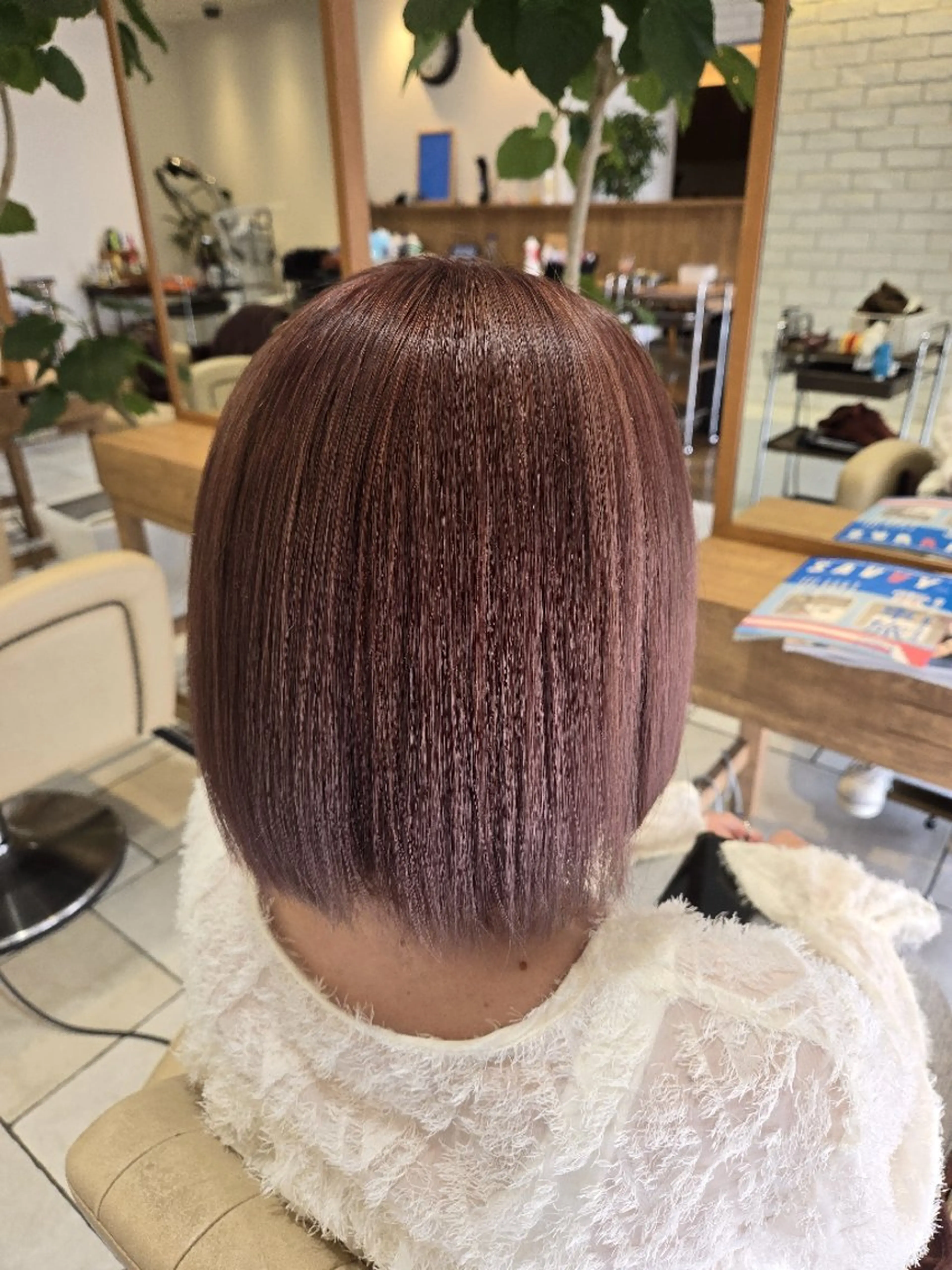 ミディアム preak TOMOのヘアスタイル
