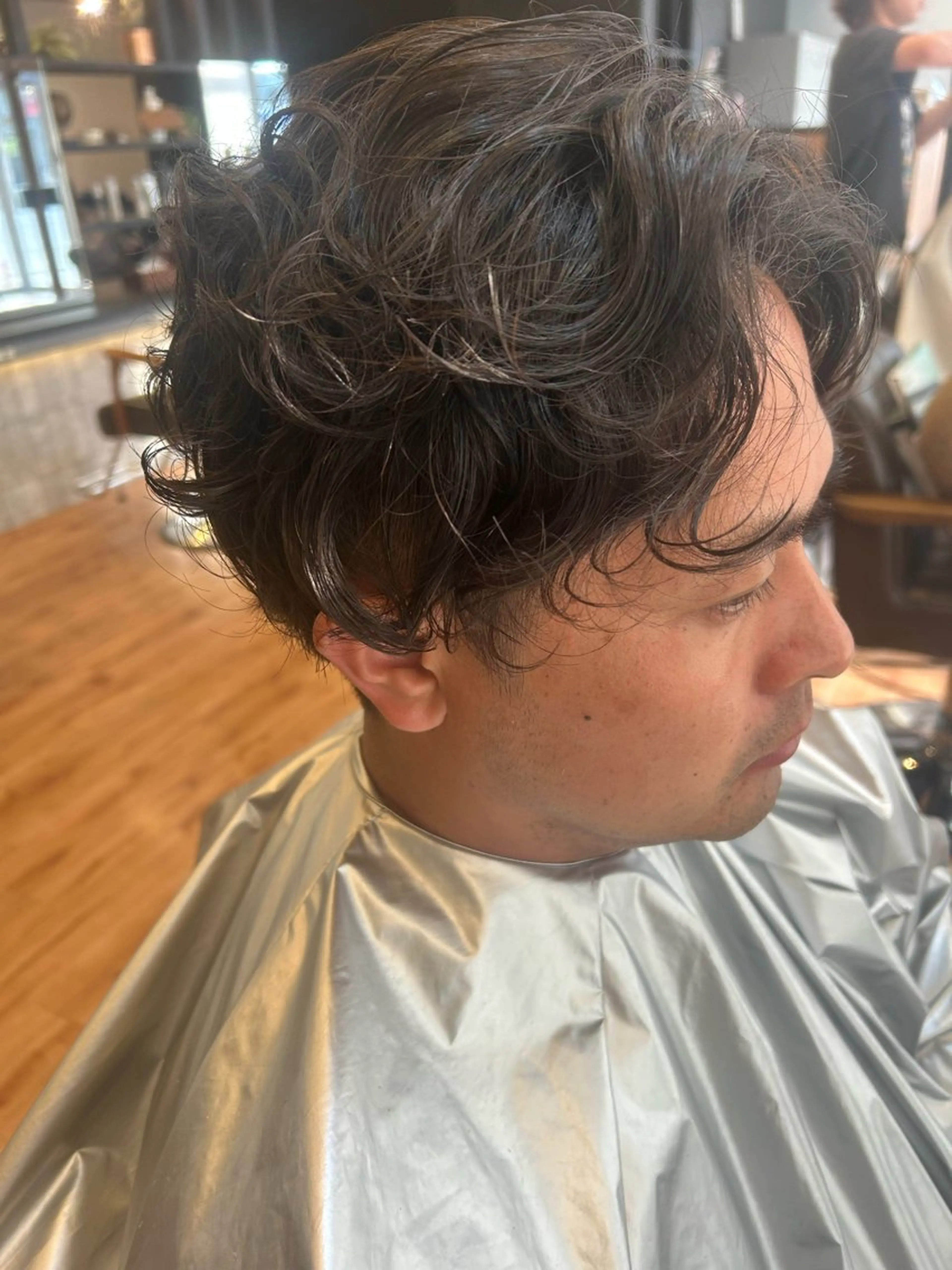 パーマ メンズ メンズパーマ ヤマモト ユイのヘアスタイル