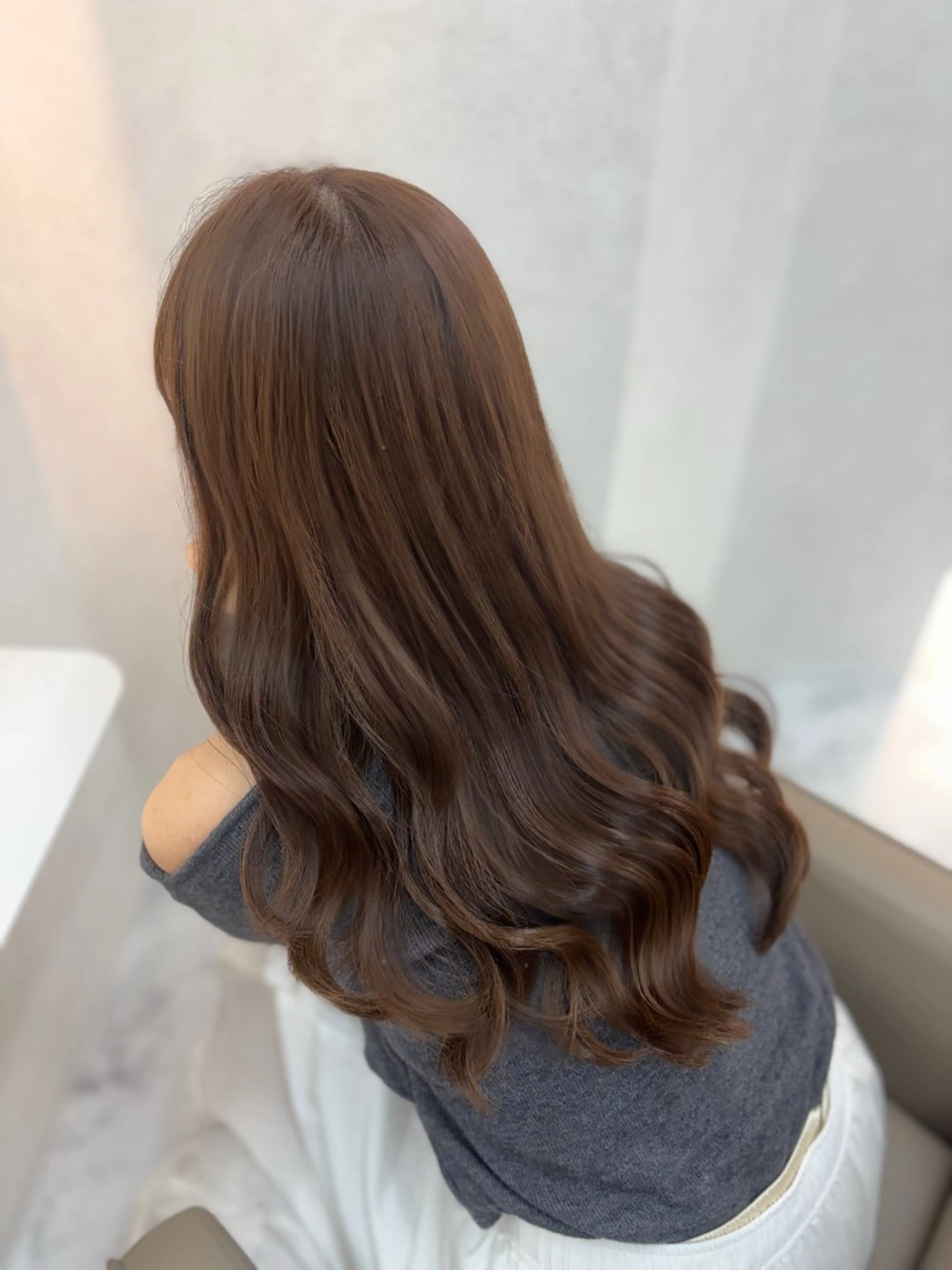 ロング カラー メンズ ヘアカラー himari/縮毛 矯正/熊谷のヘアスタイル