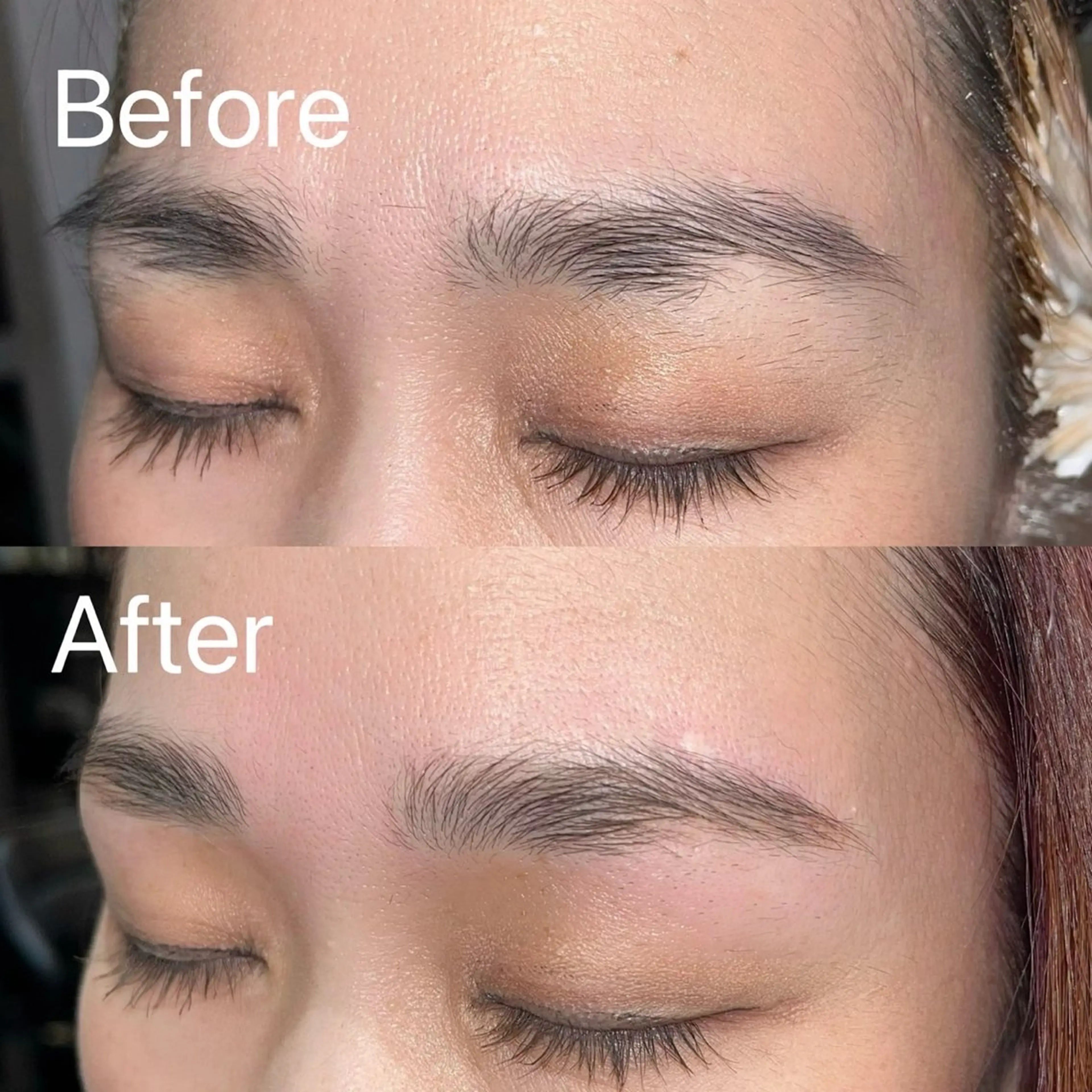 ハリウッドブロウリフトの写真