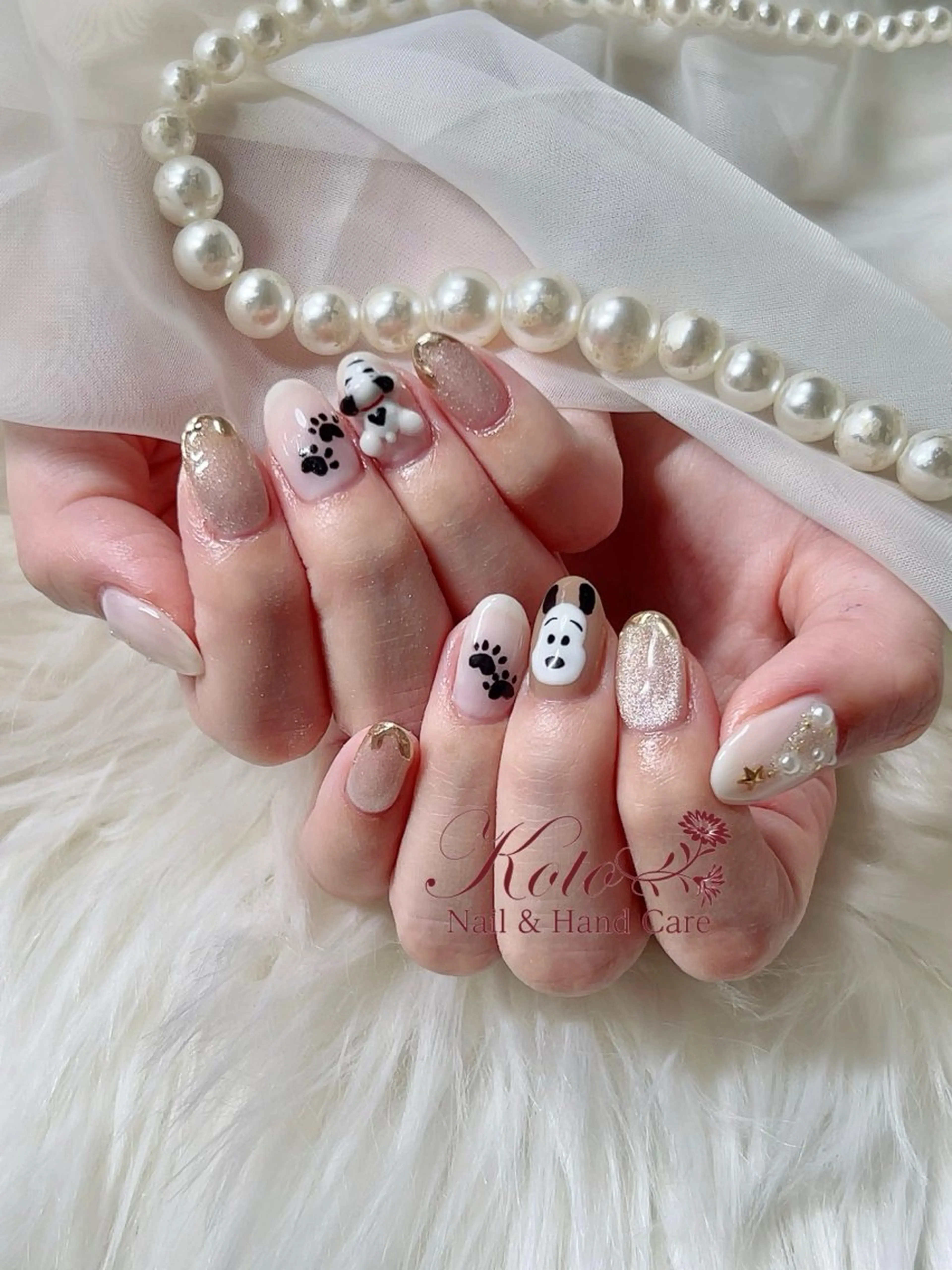 ネイル 長さ出し ジェルネイル 持ち込み ニュアンスネイル 赤色 ハンドネイル Nail Salon KOTOのネイルデザイン