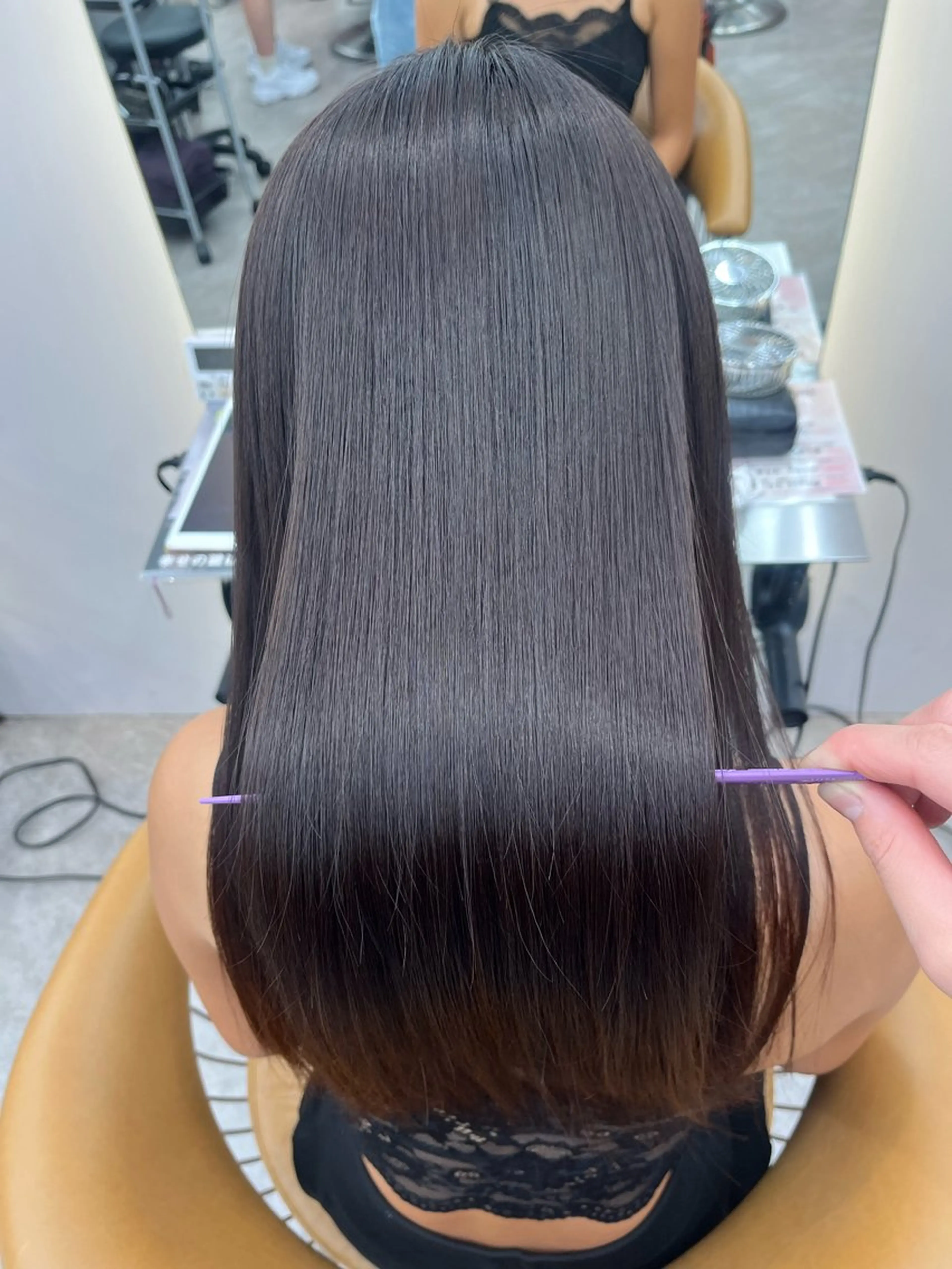 ロング Londespoir所属・カットモデル無料 あやかのヘアスタイル